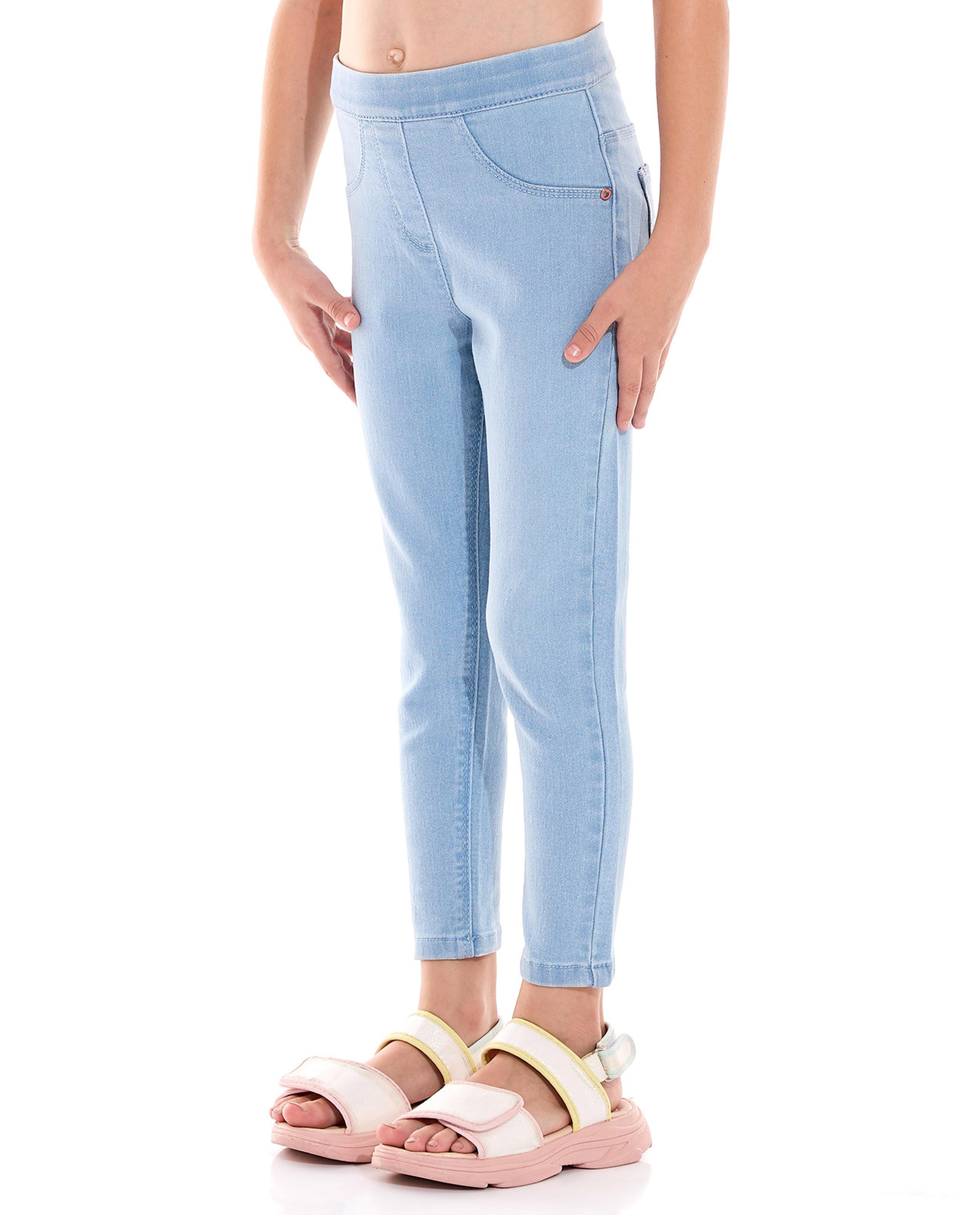 جيقينز بخصر مطاطي