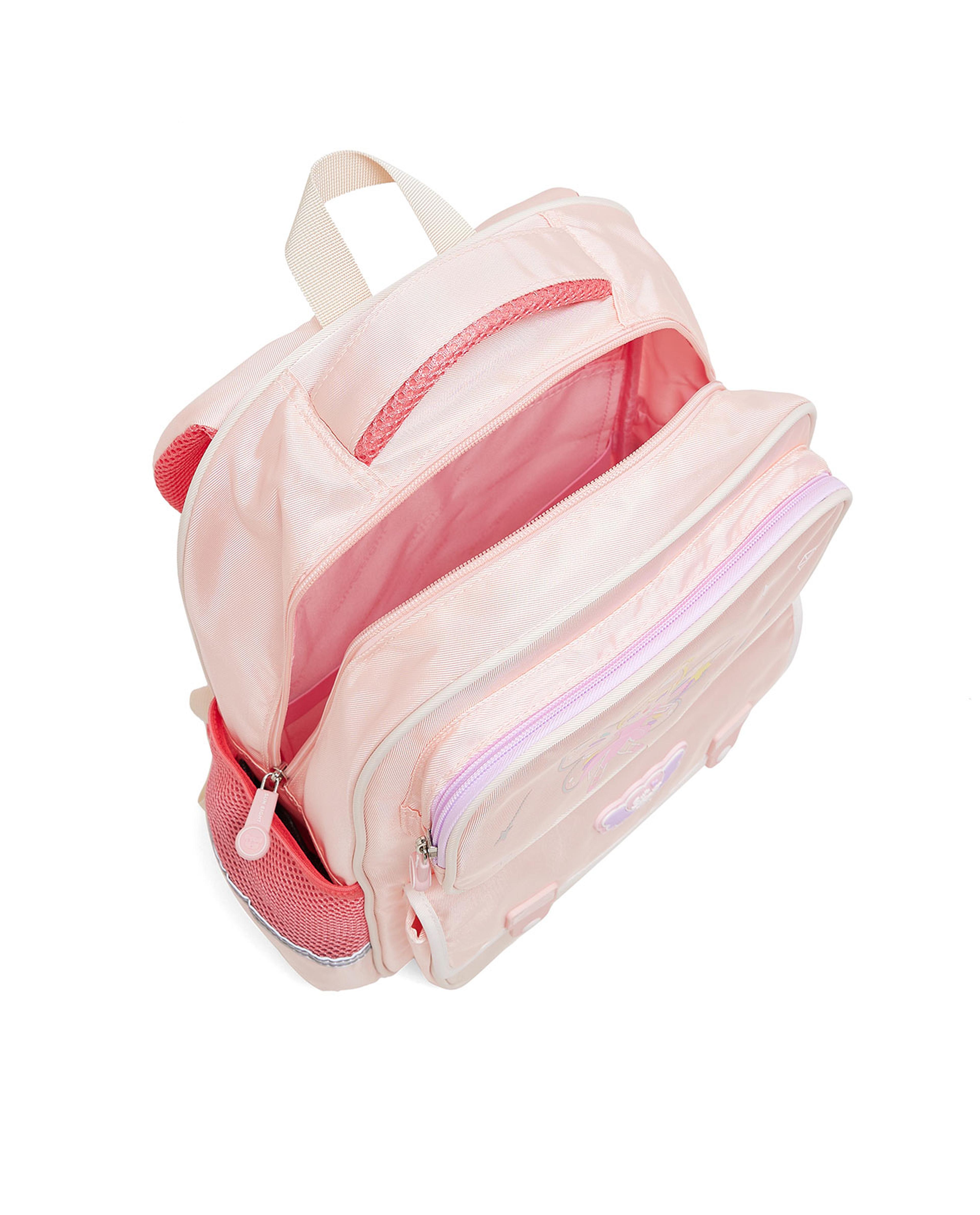 حقيبة ظهر بسحاب وطبعة