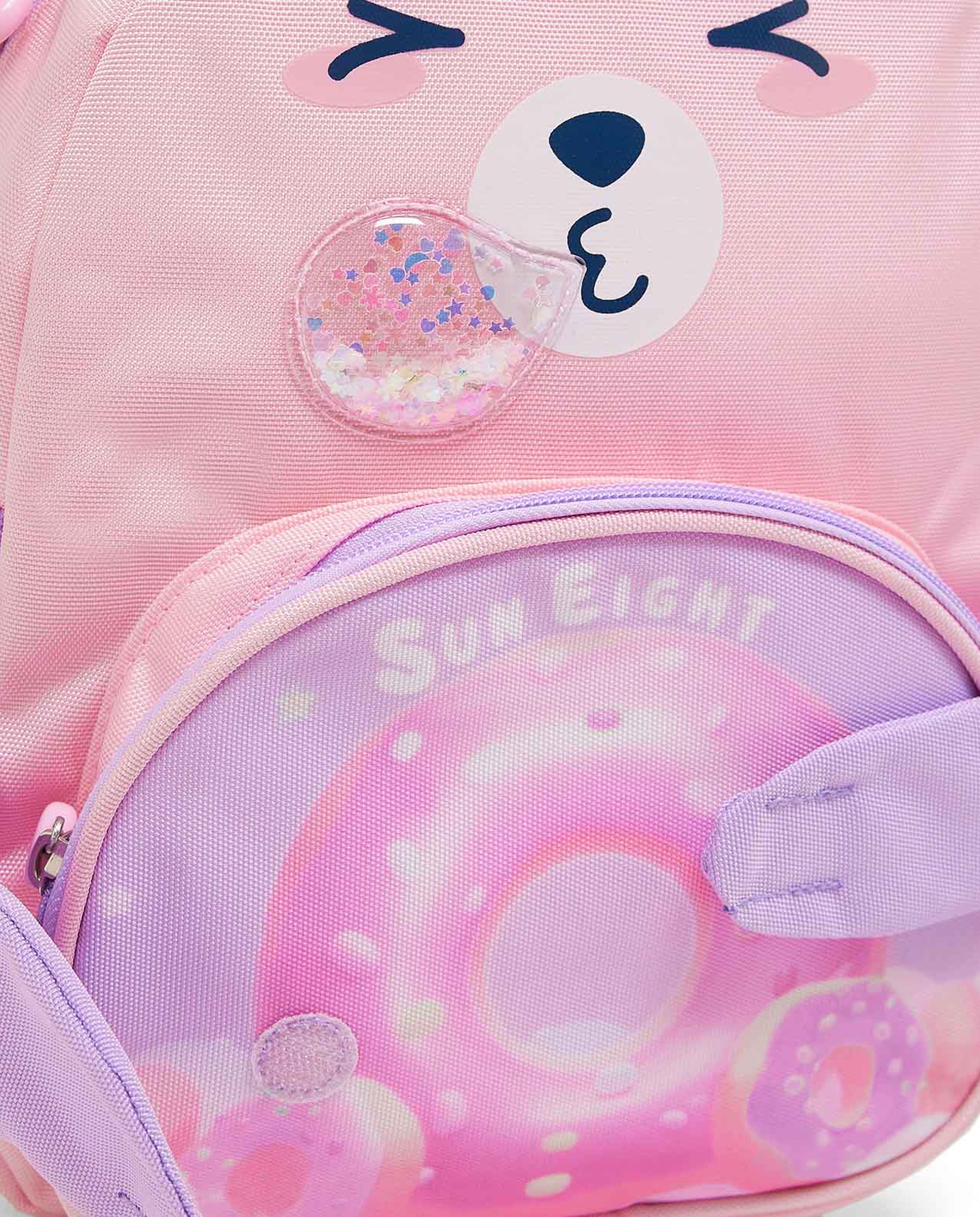 Printed Zip-Around Backpack