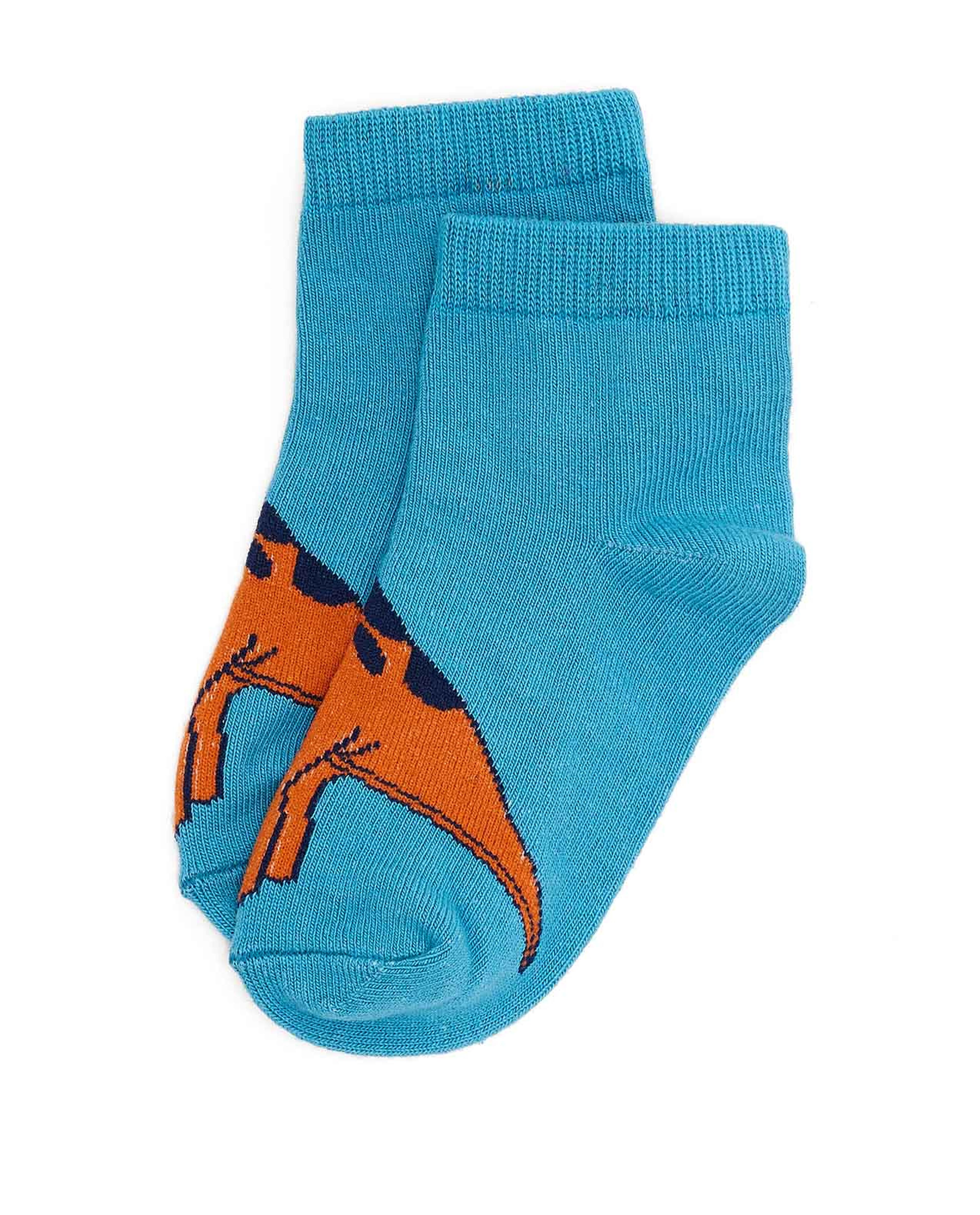 3 Pack Printed Ankle Socks