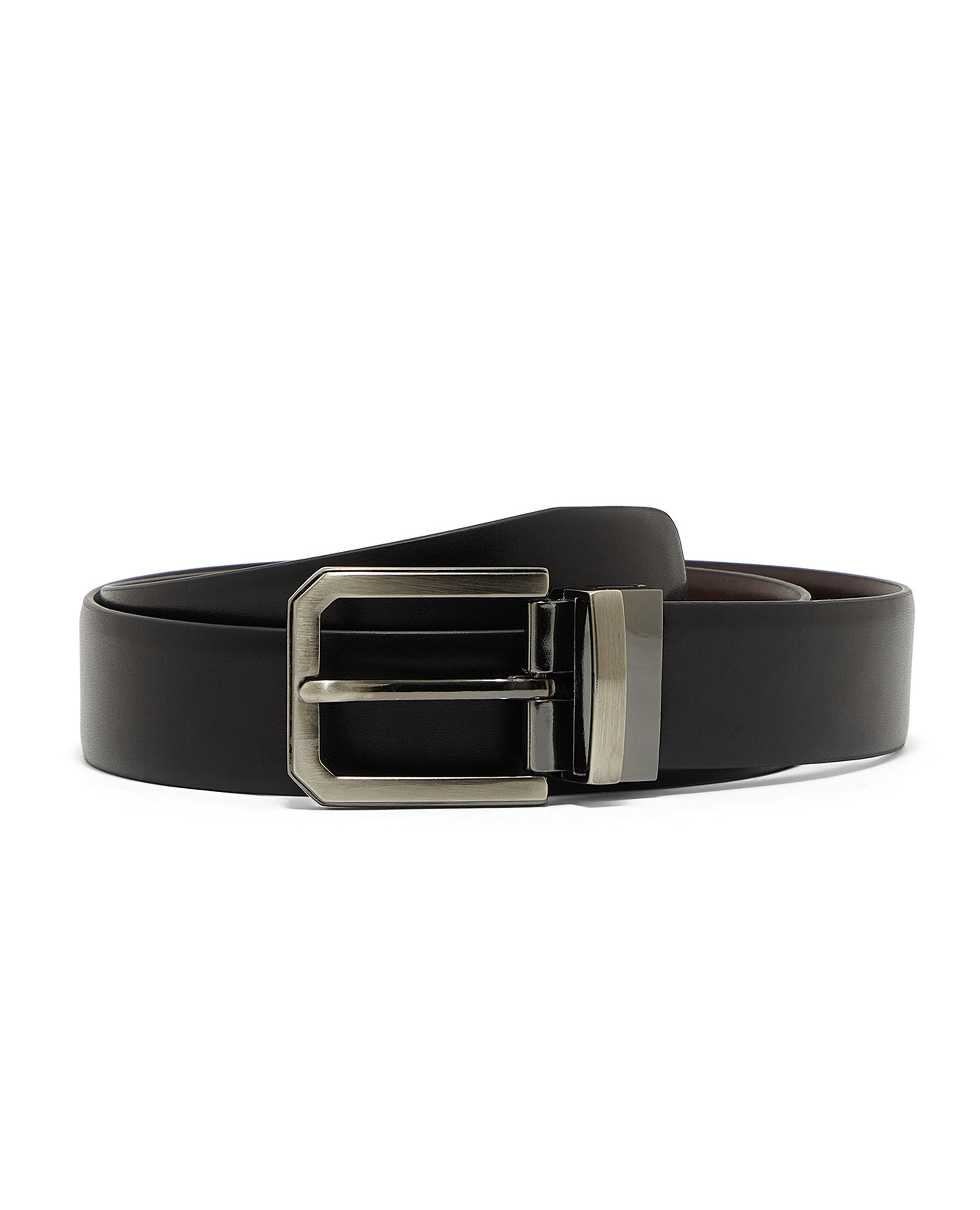 Solid Buckle Closure Belt