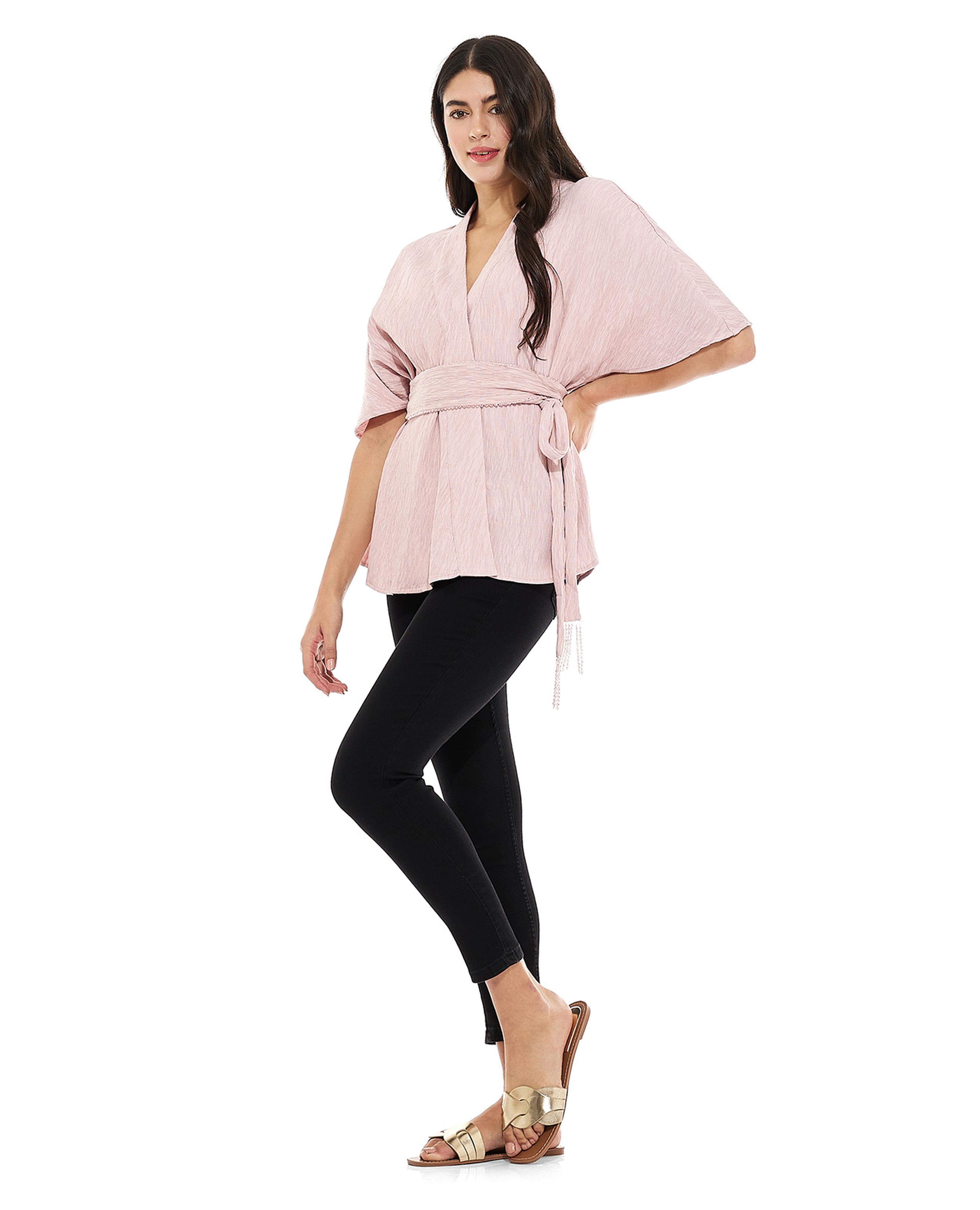 Solid Jeggings with Elastic Waist