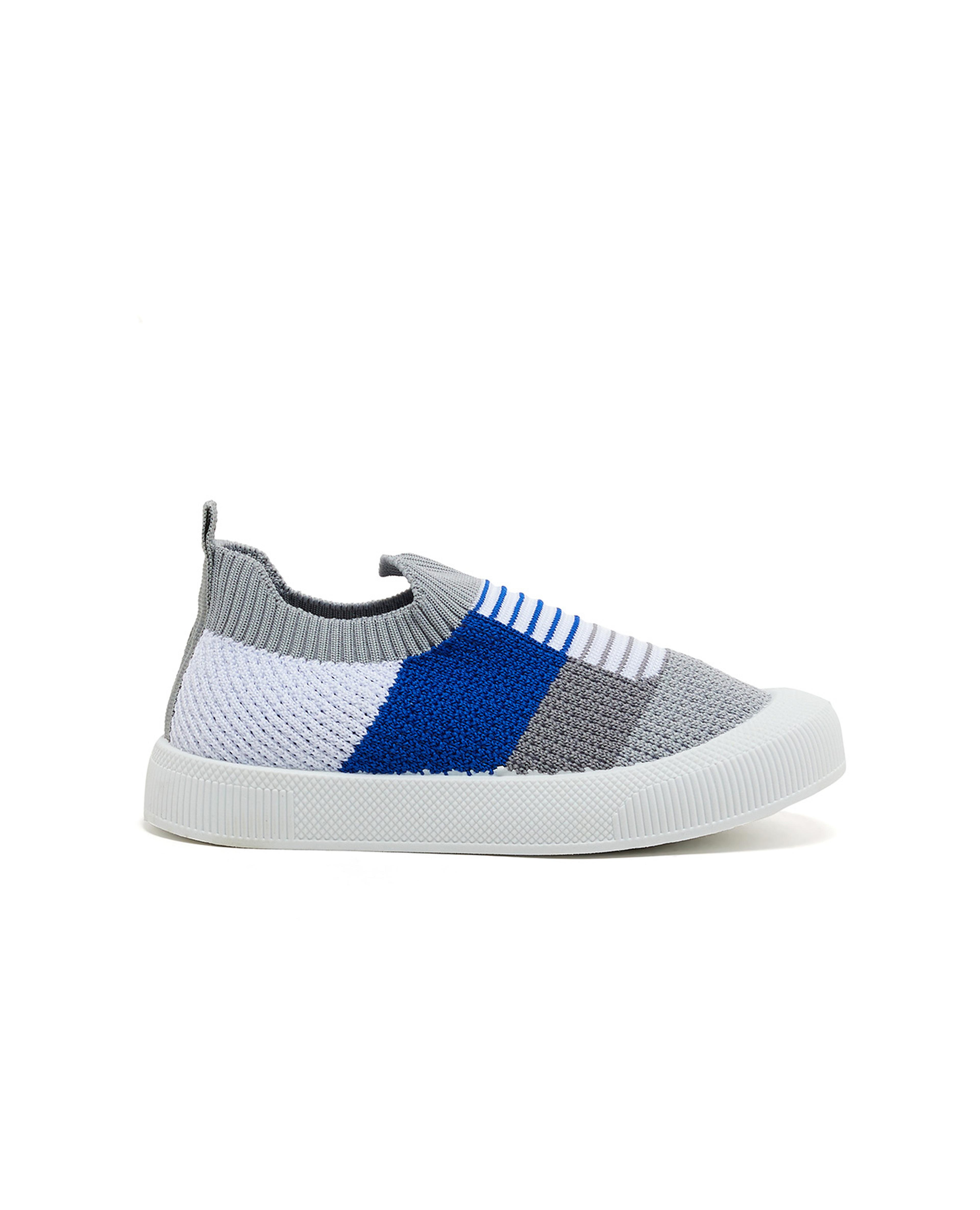 Color Block Slip On Shoes