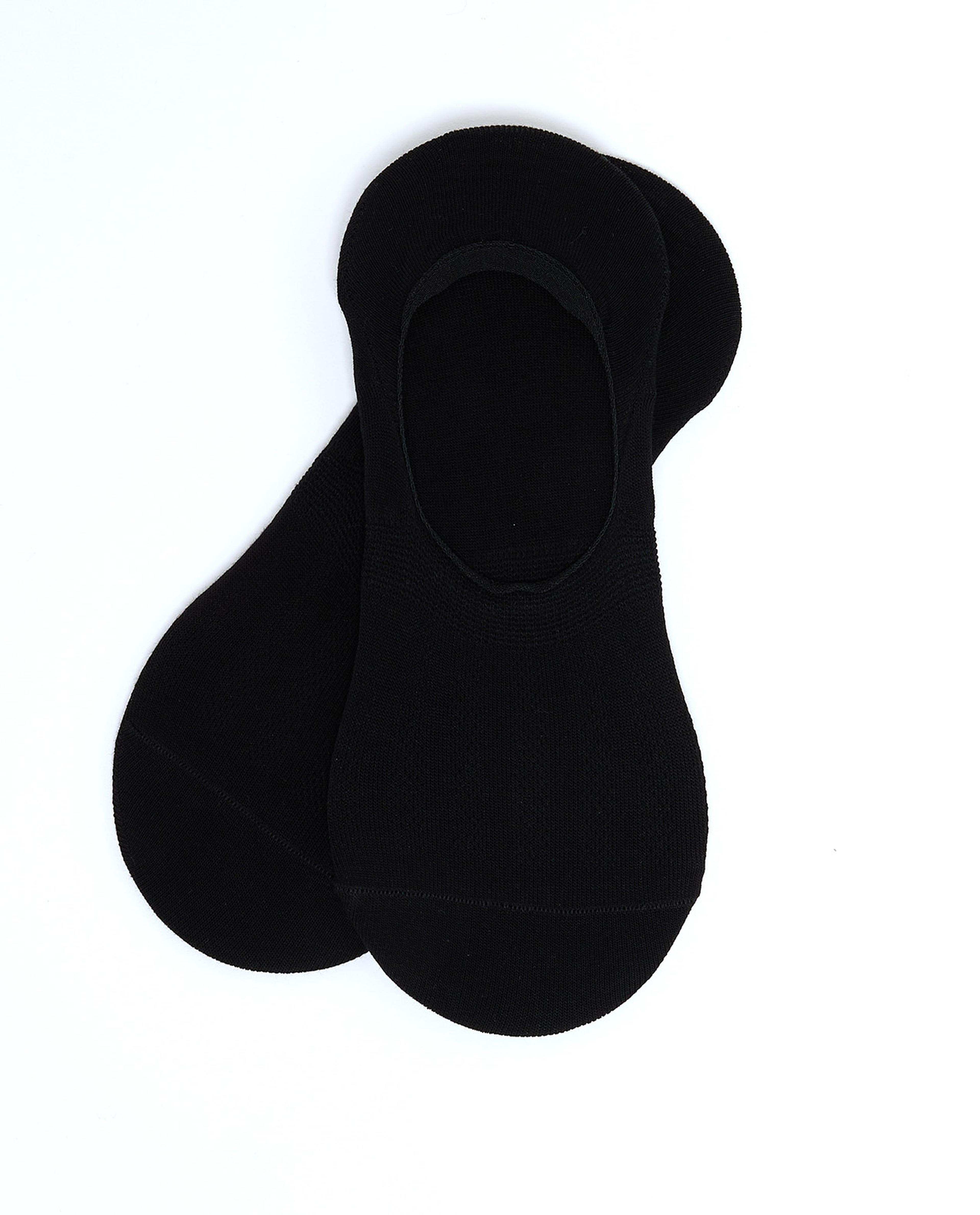 3 Pack Solid No Show Socks