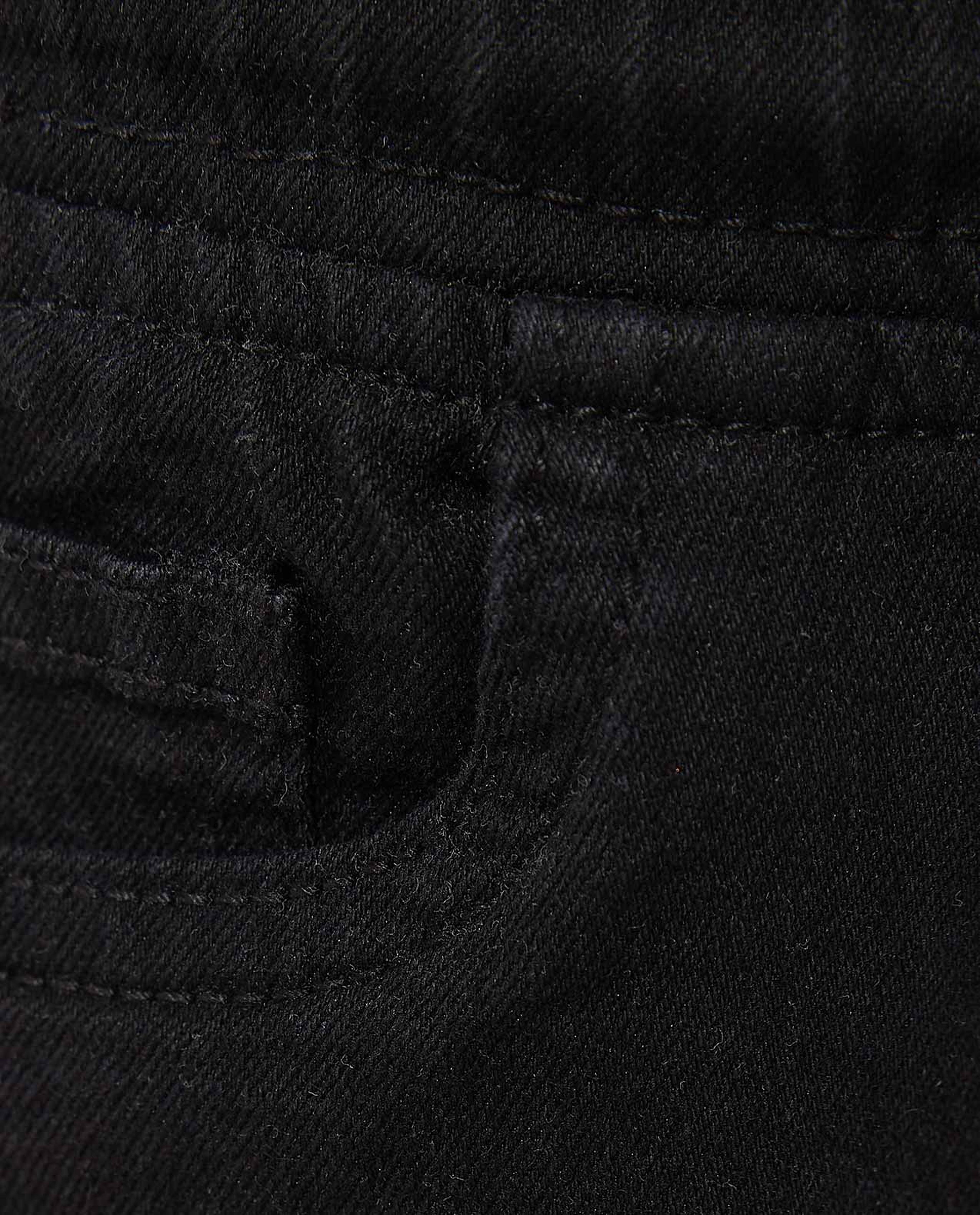 بنطال جينز جوغر سادة برباط على الخصر