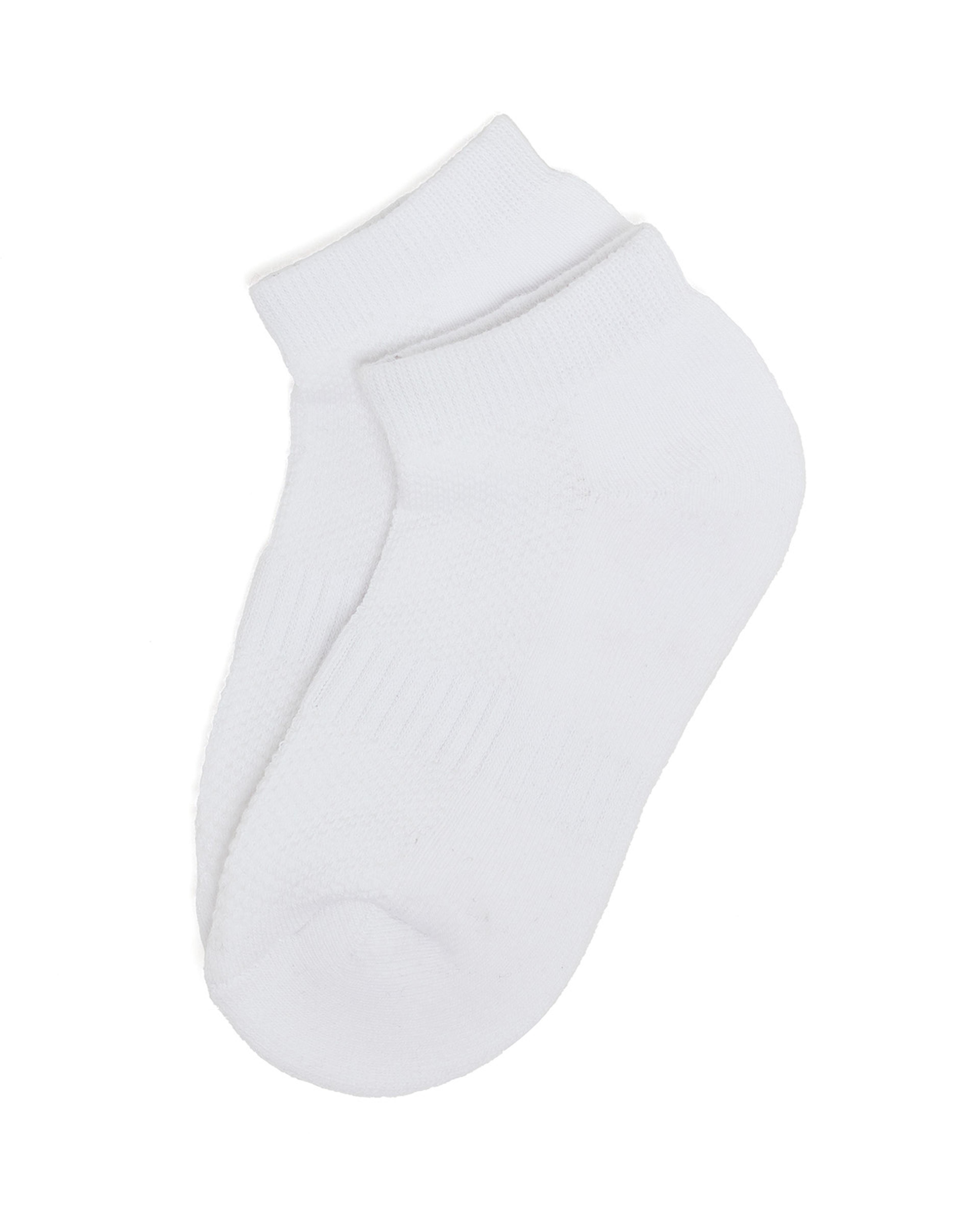 جوارب بطول الكاحل سادة - 3 أزواج