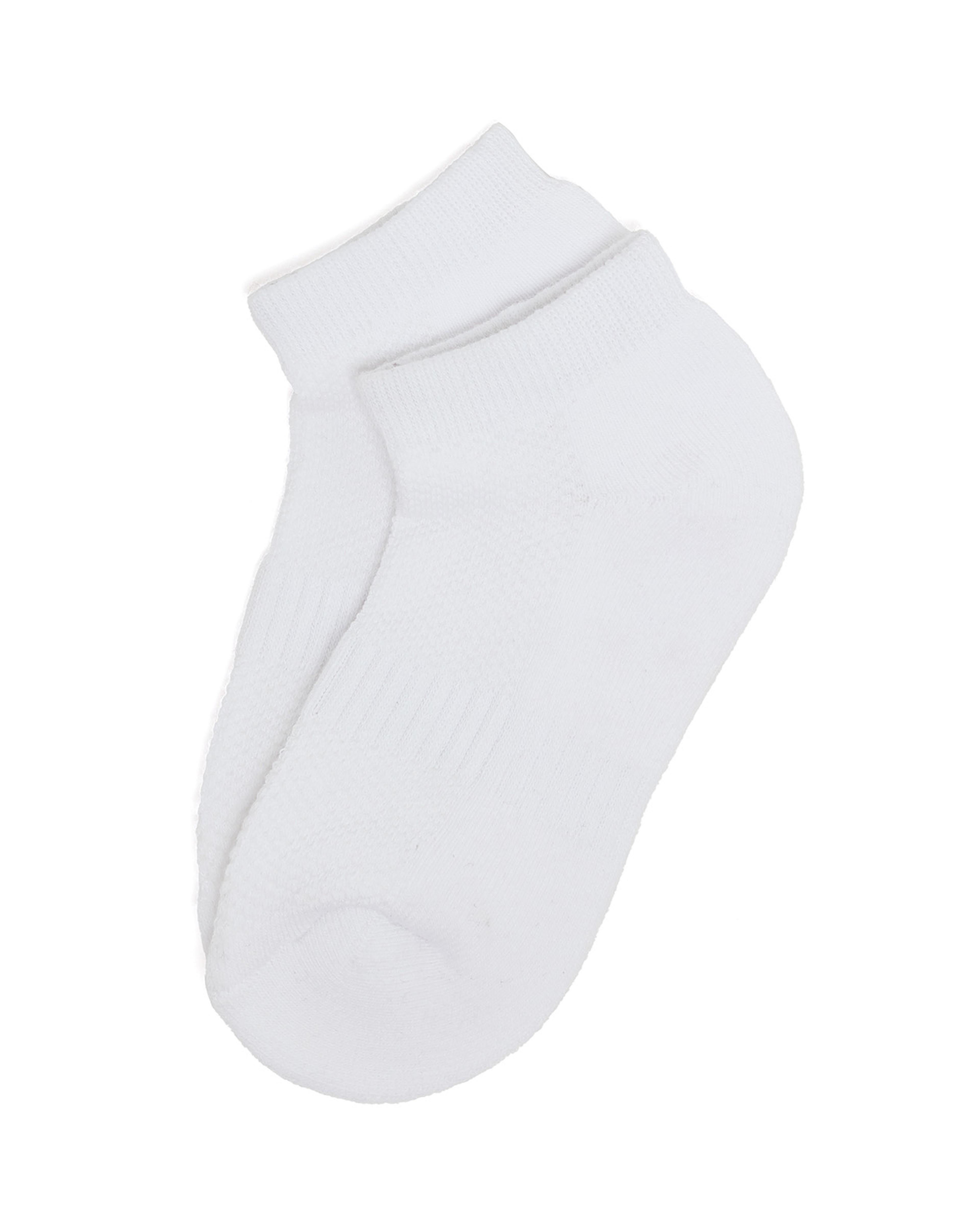 جوارب بطول الكاحل سادة - 3 أزواج