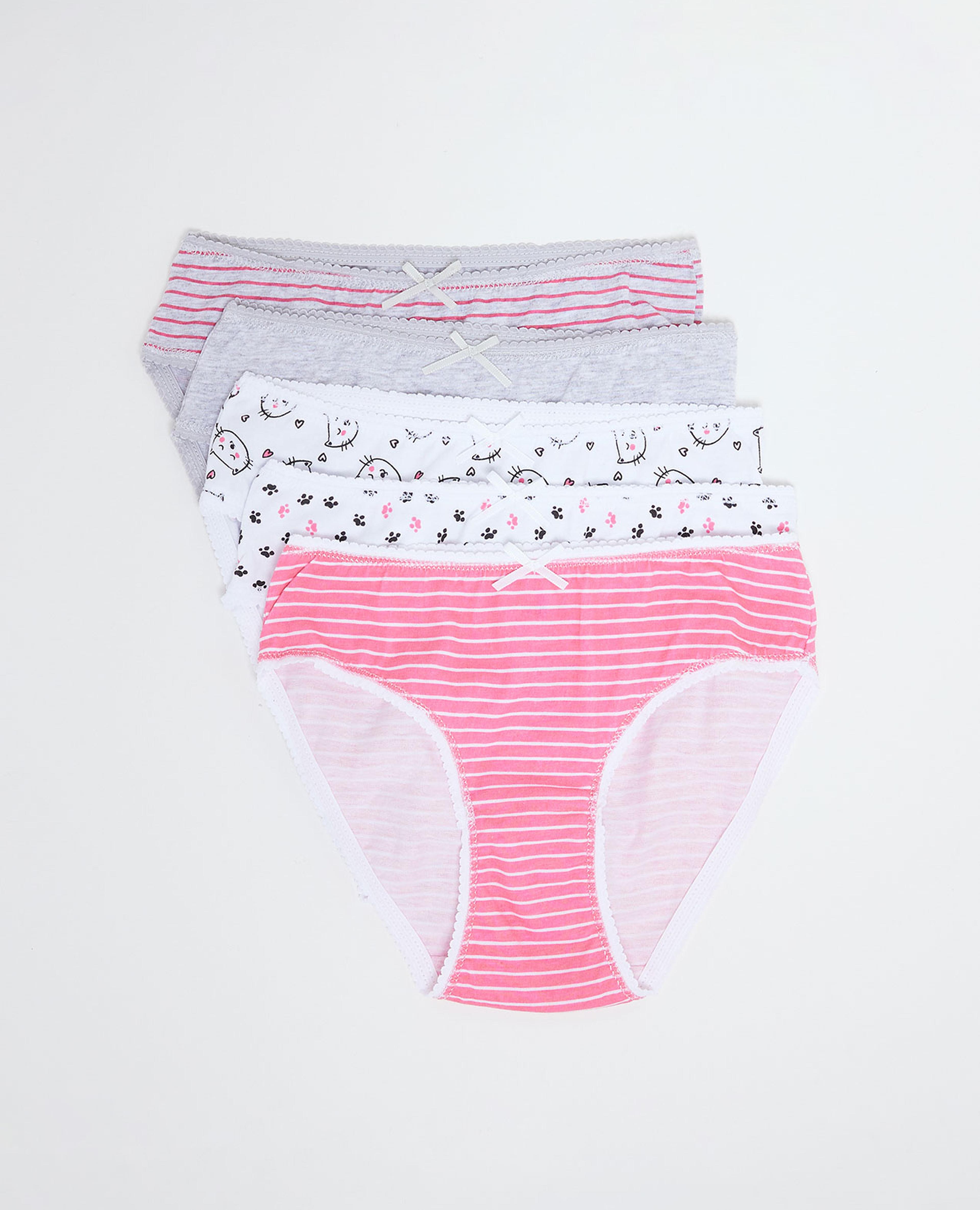 Pack of 5 Printed Briefs