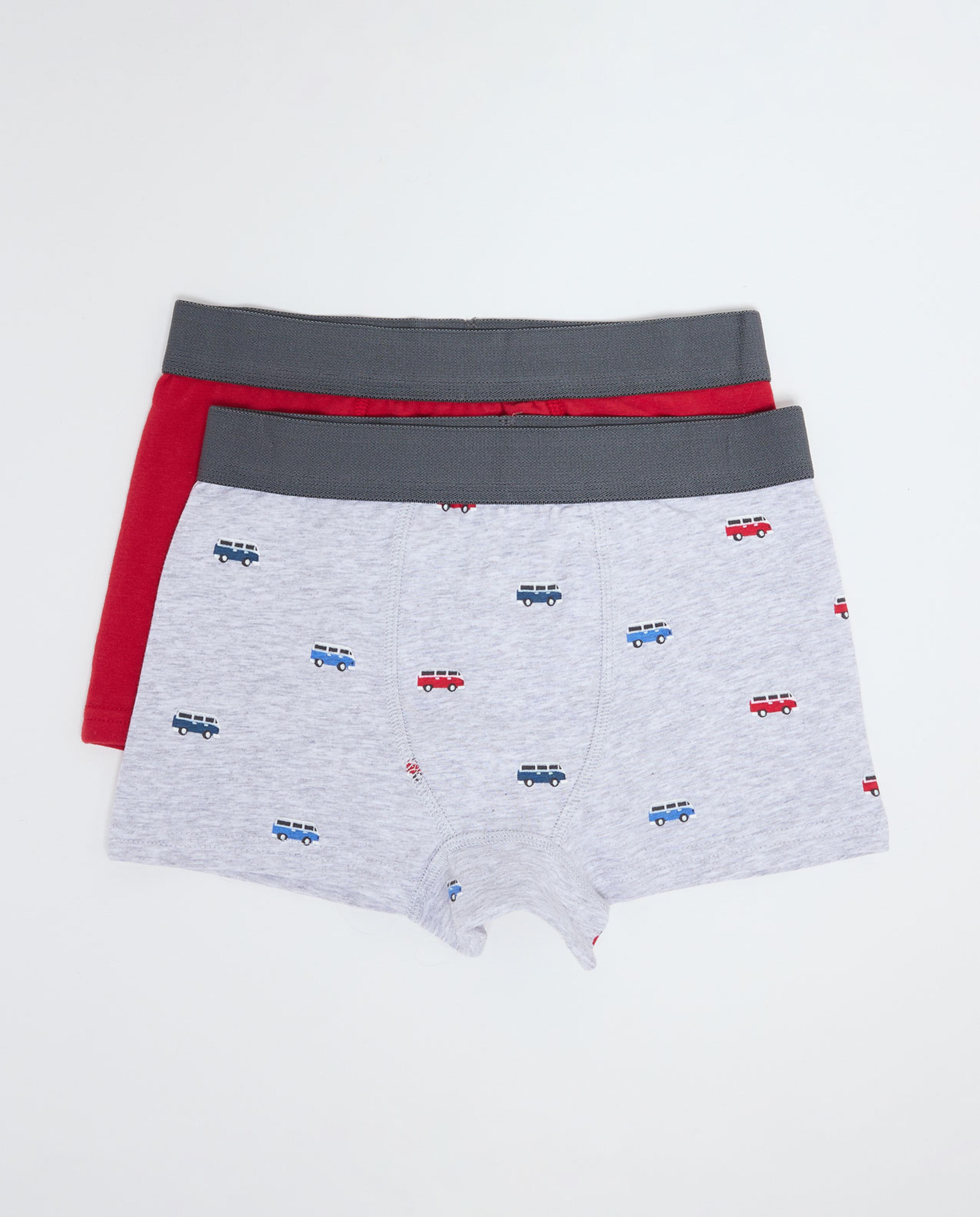 سروال داخلي بوكسر - قطعتين