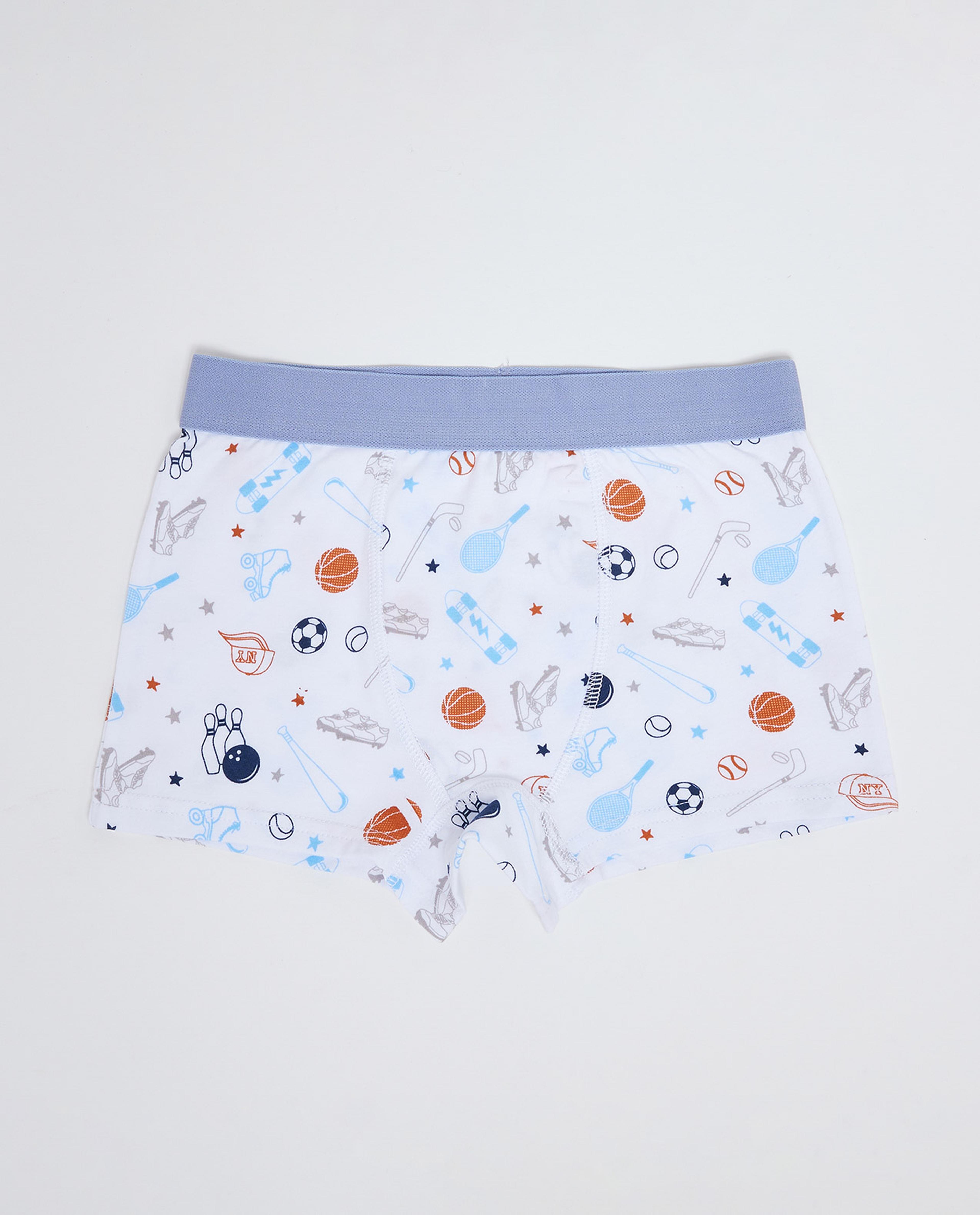 Pack of 2 Printed Boxer Briefs