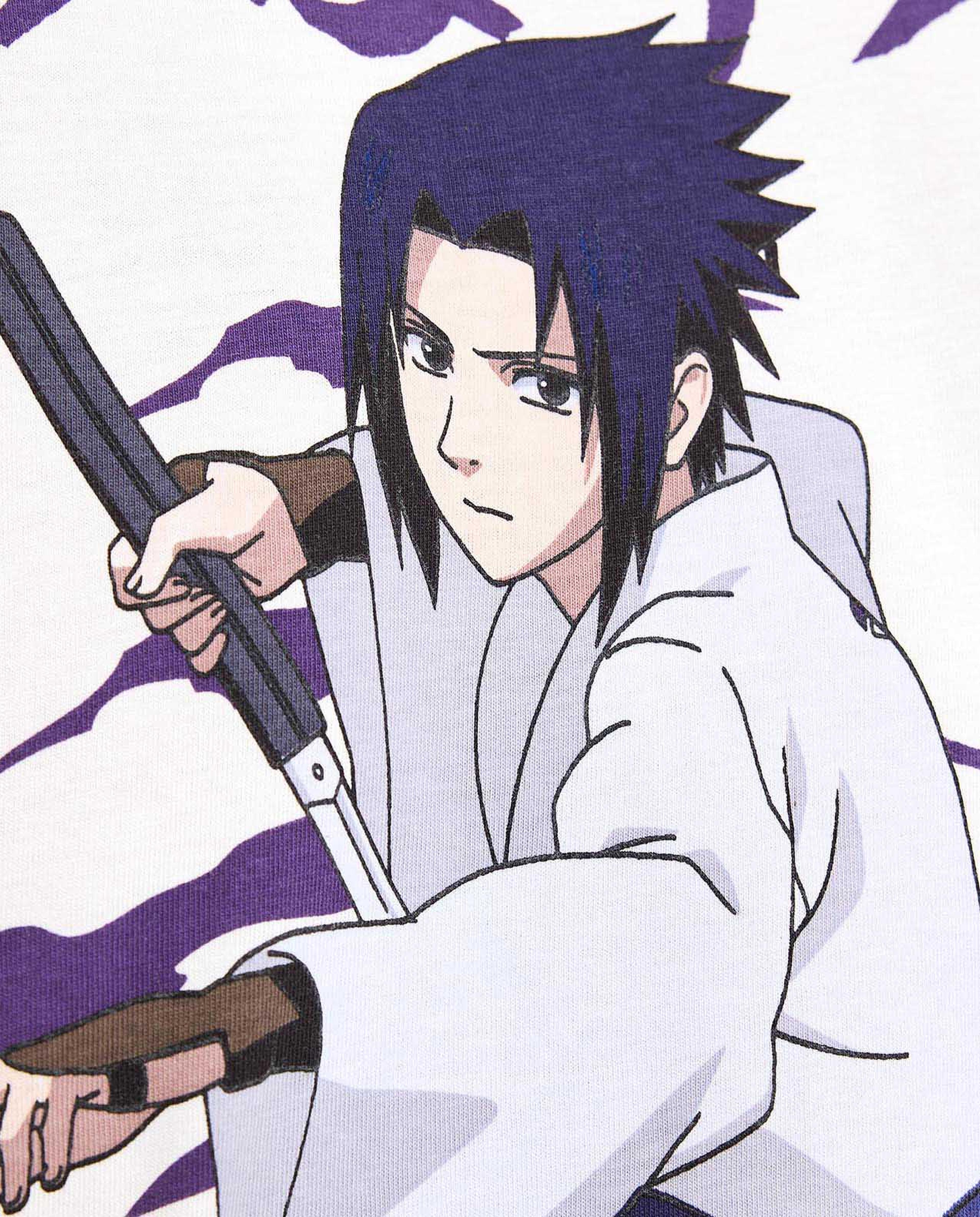 Graphic Print T-Shirt with Crew Neck and Short Sleeves