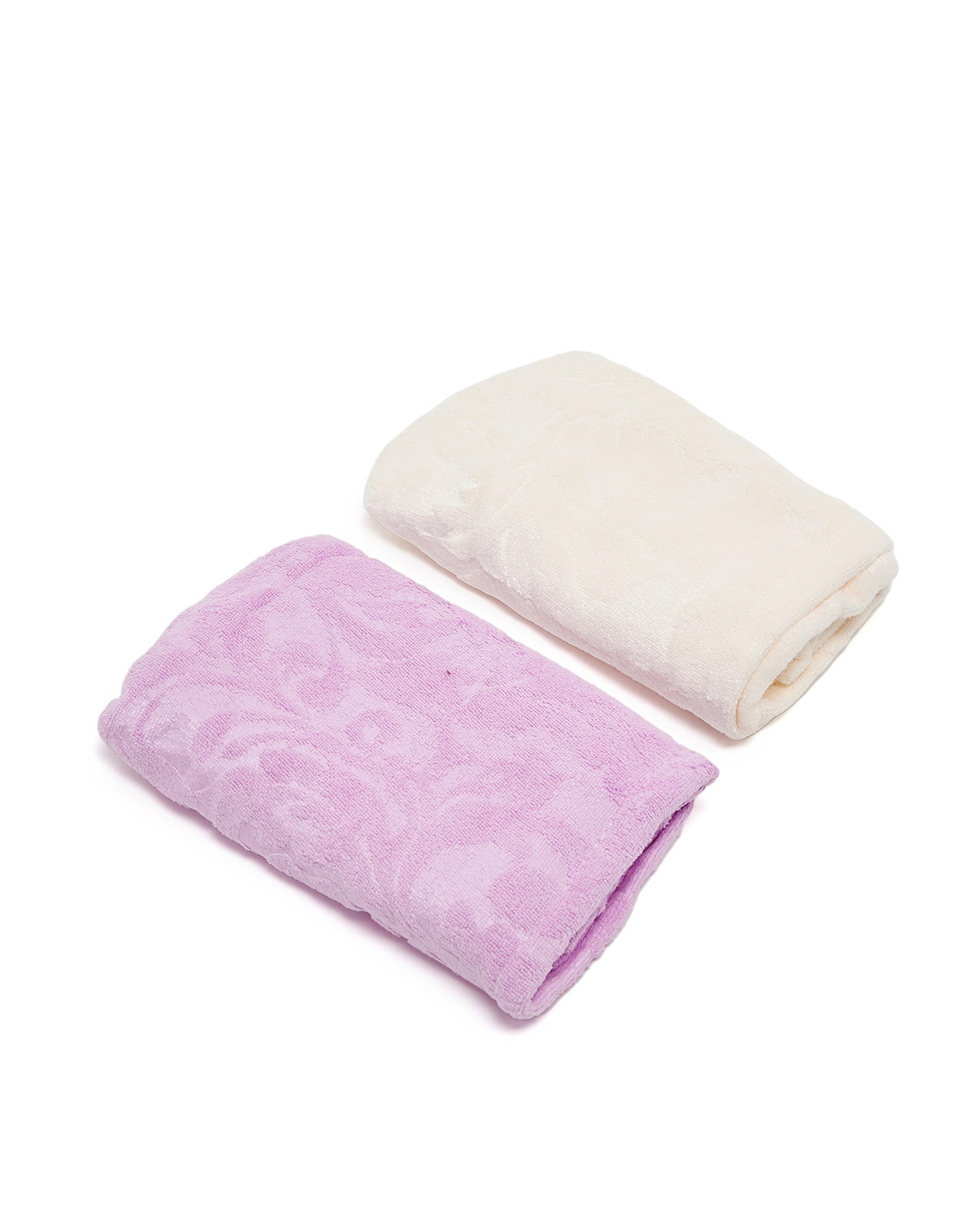 Pack of 2 Microfiber Hair Wraps