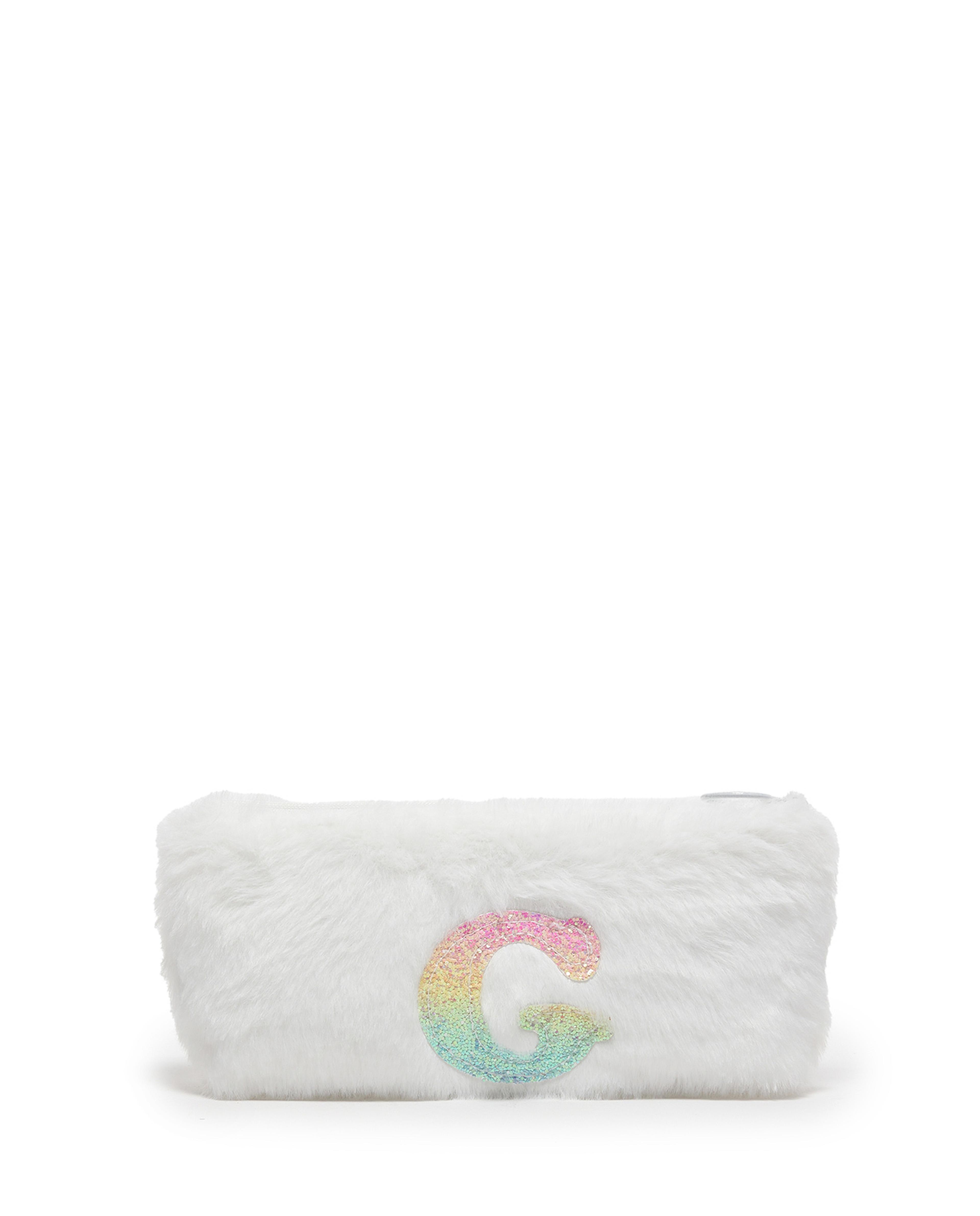 Faux Fur Pencil Pouch