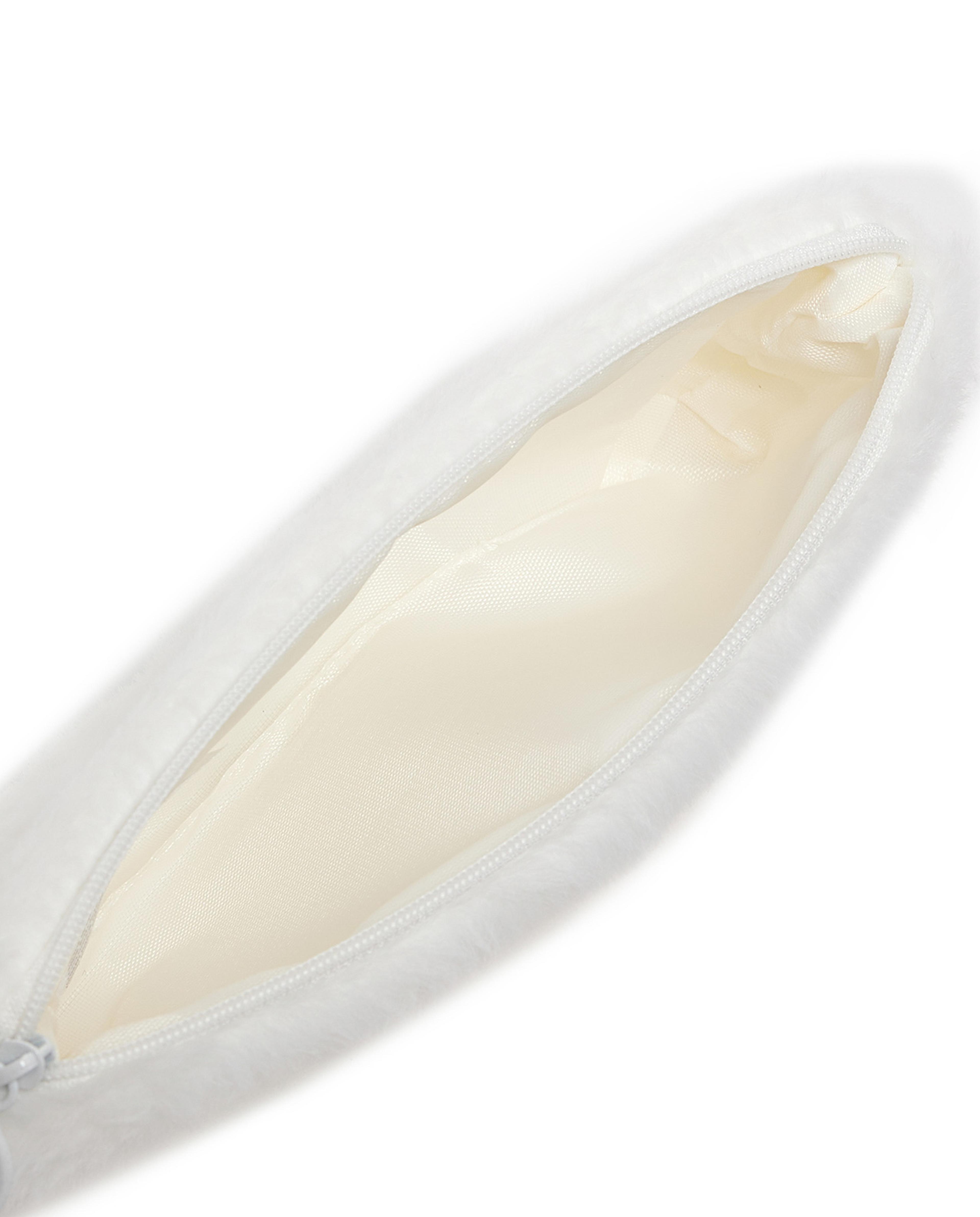 Faux Fur Pencil Pouch