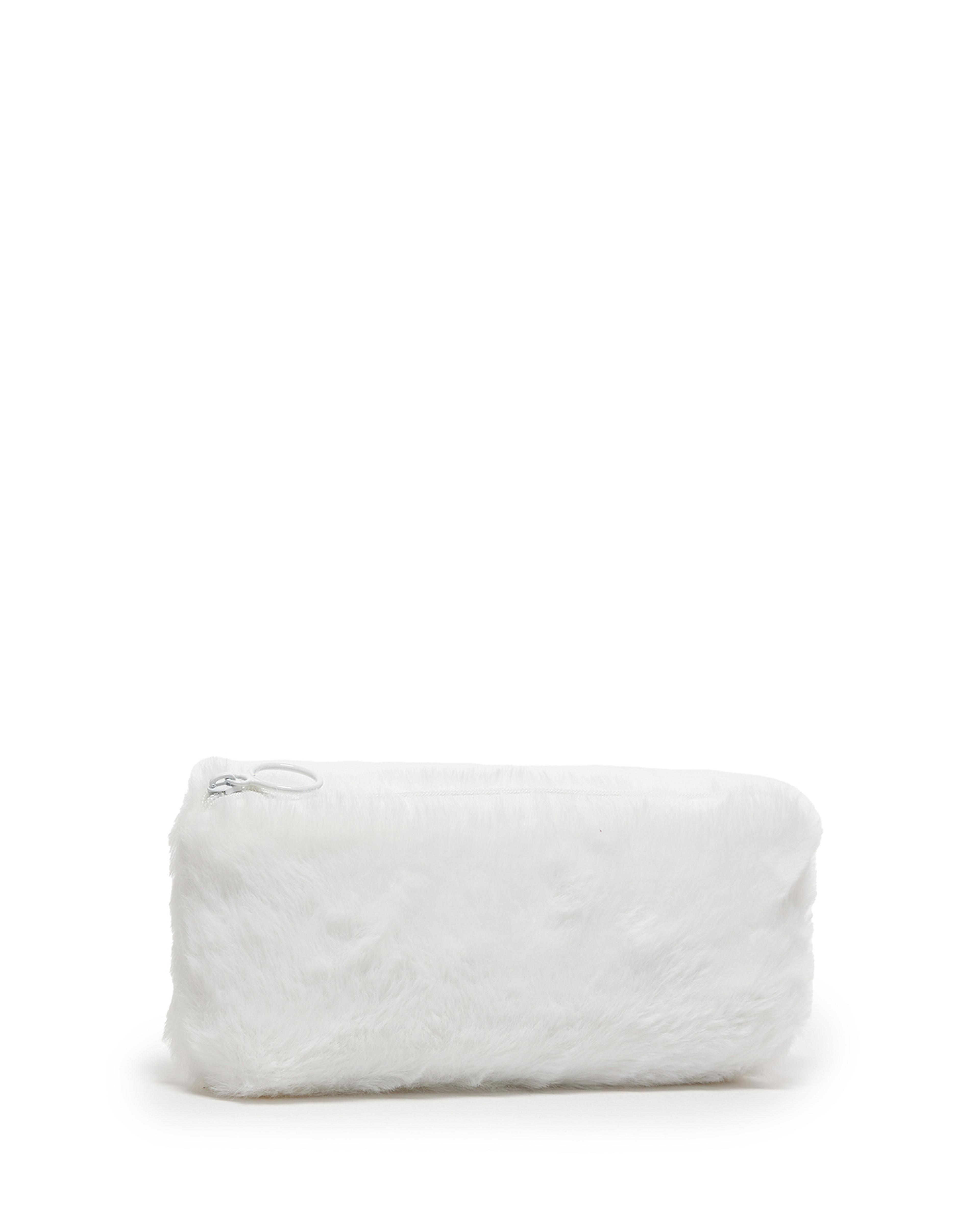 Faux Fur Pencil Pouch