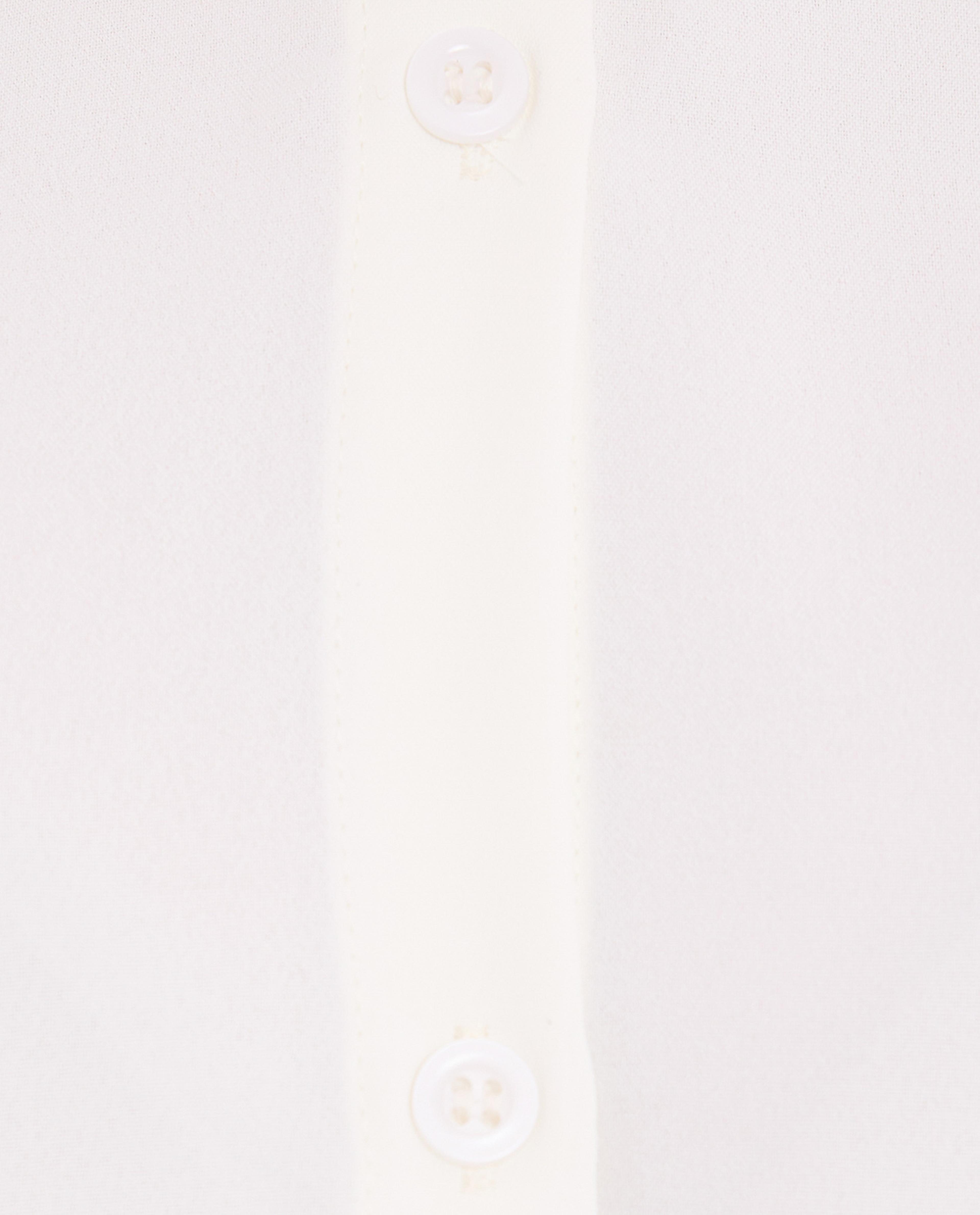 Solid Shirt Tunic with Long Sleeves