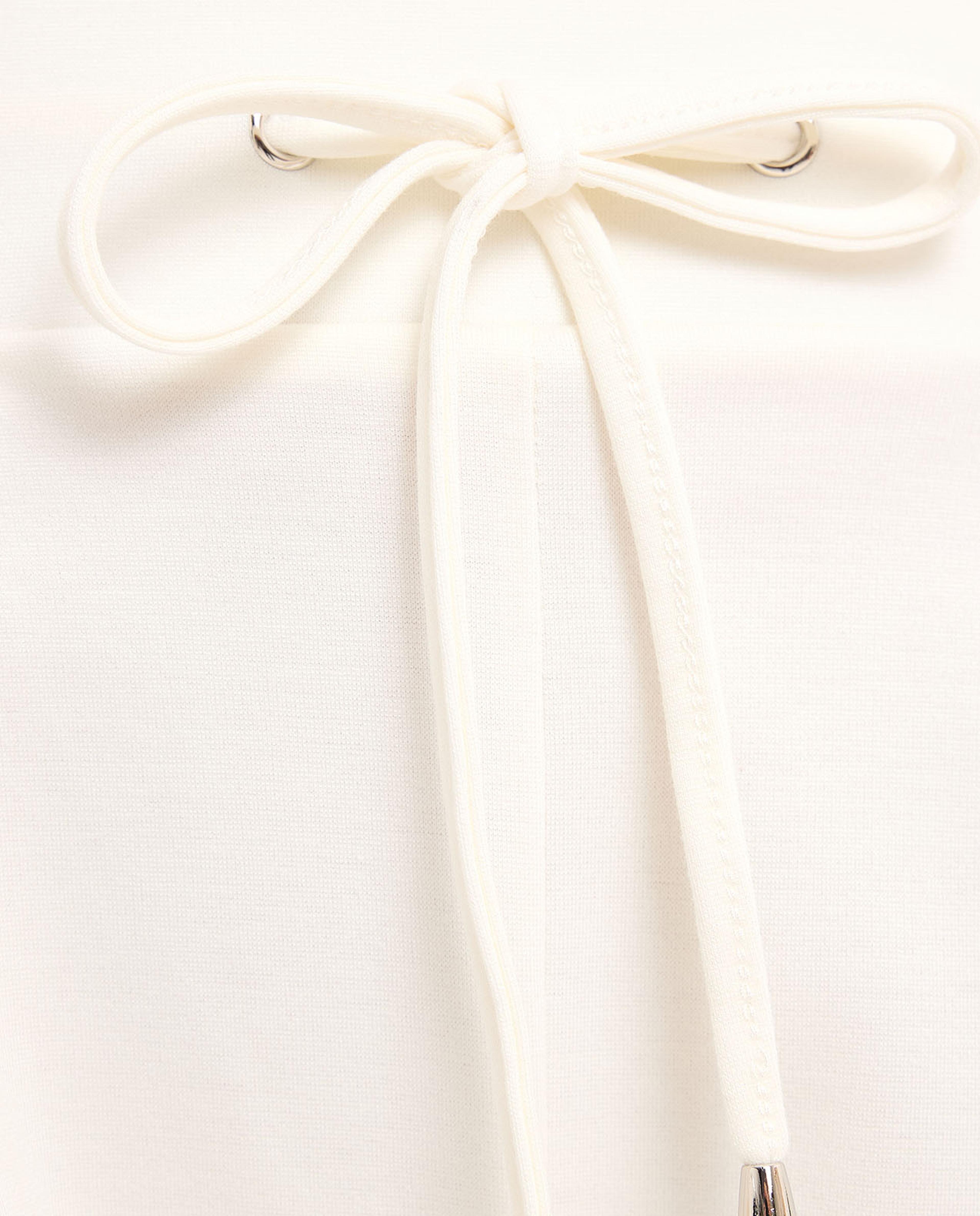 Solid Pants with Drawstring Waist