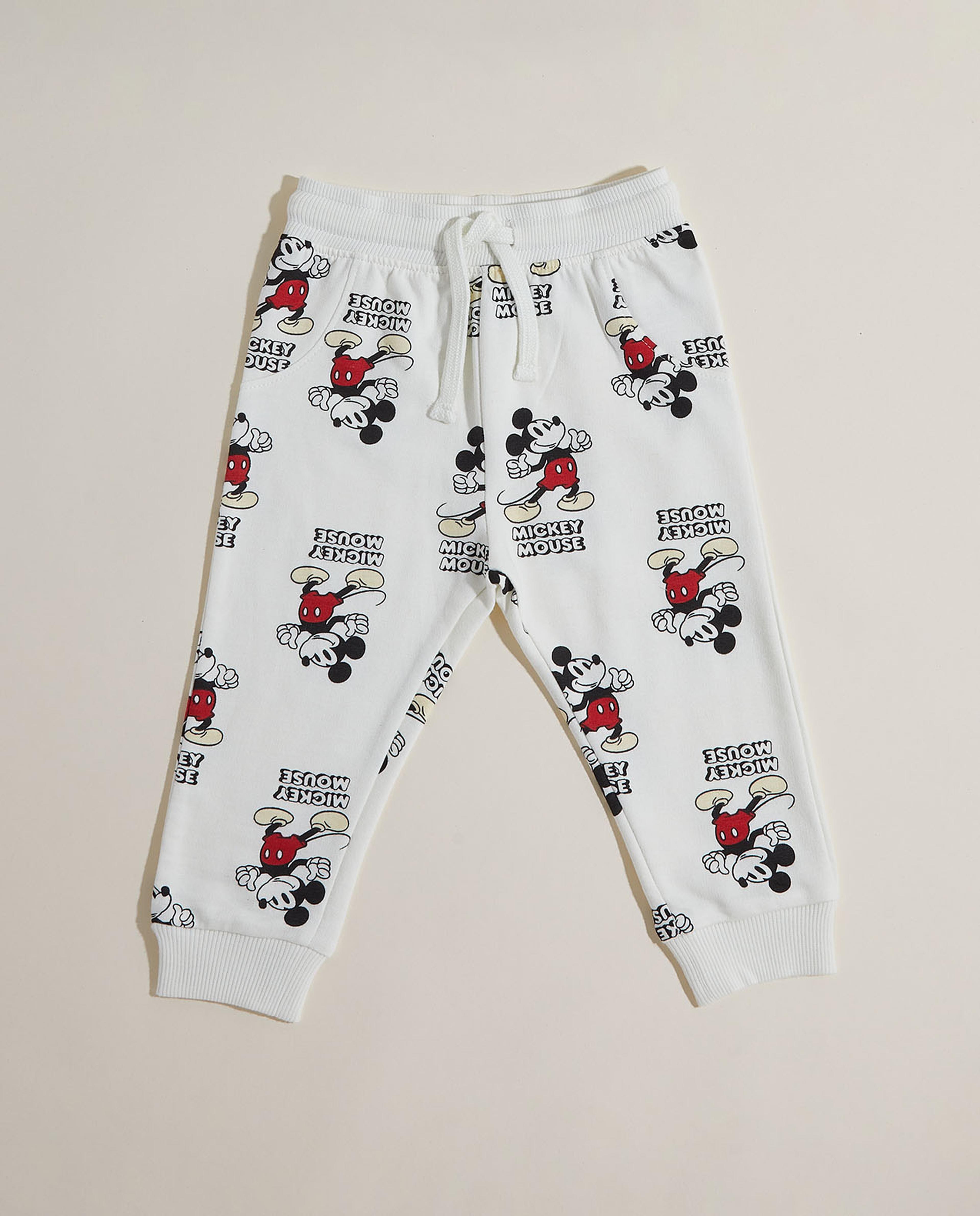 Mickey Mouse Print Clothing Set