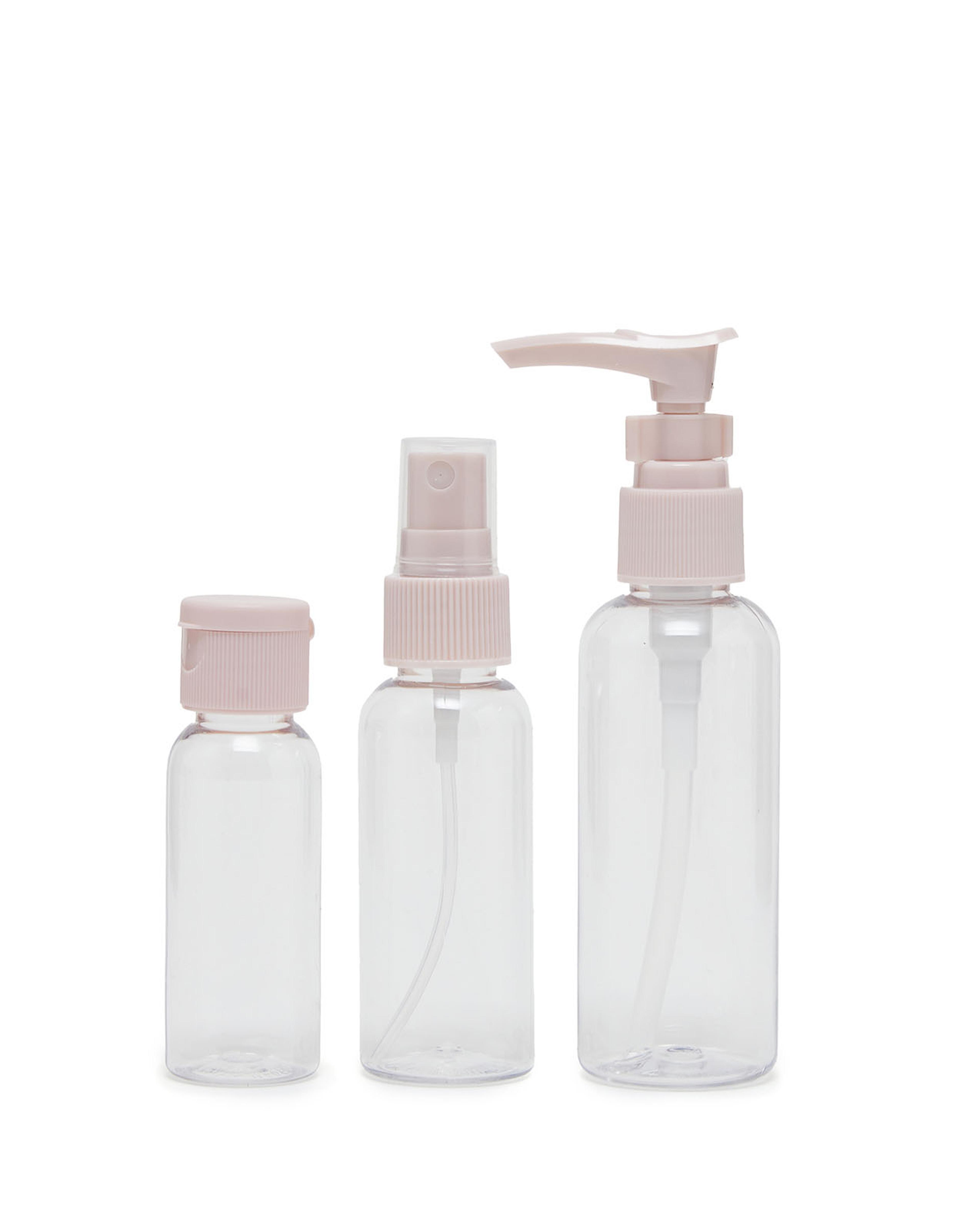 مجموعة زجاجات تعبئة - 8 قطع