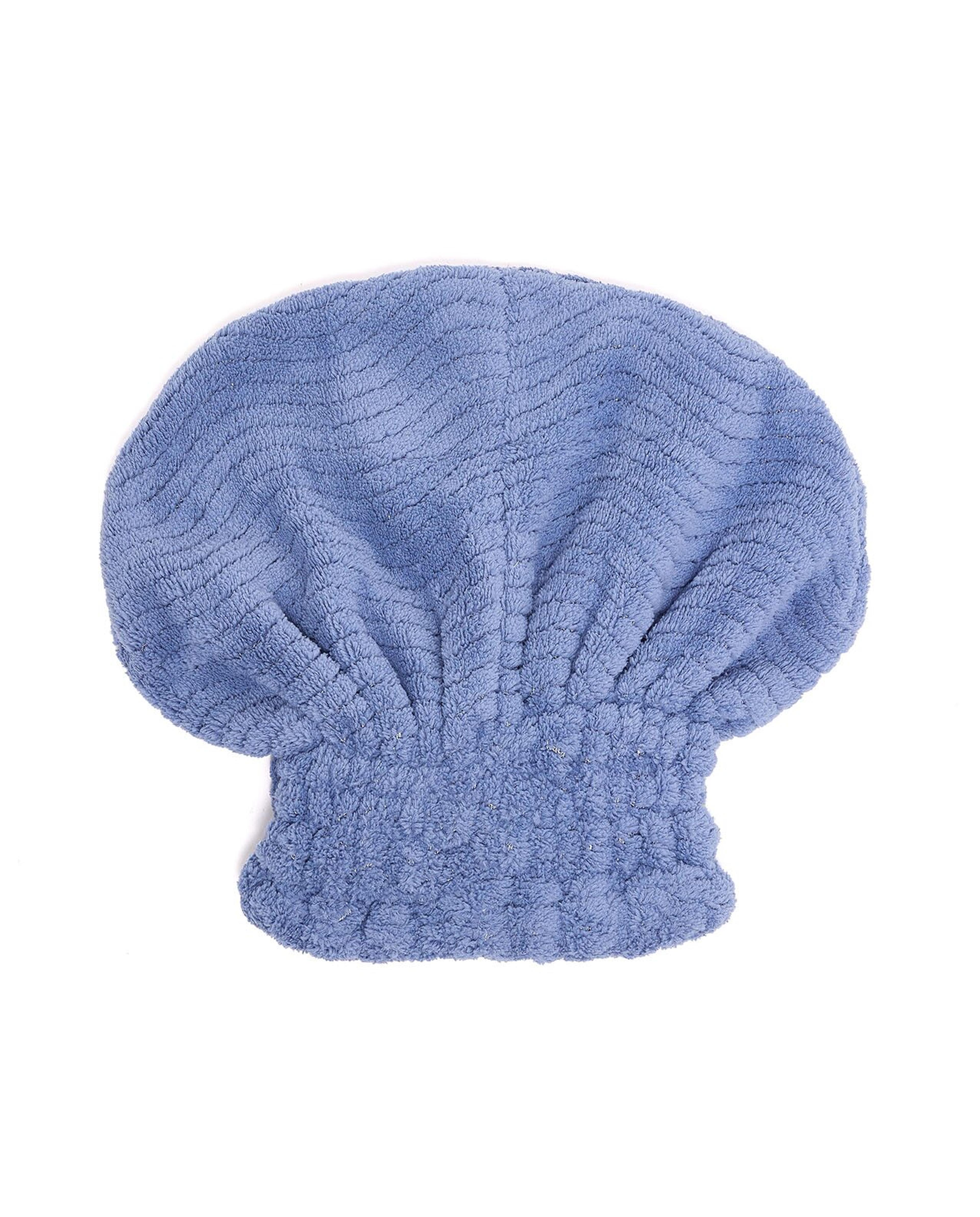 Ribbed Shower Cap