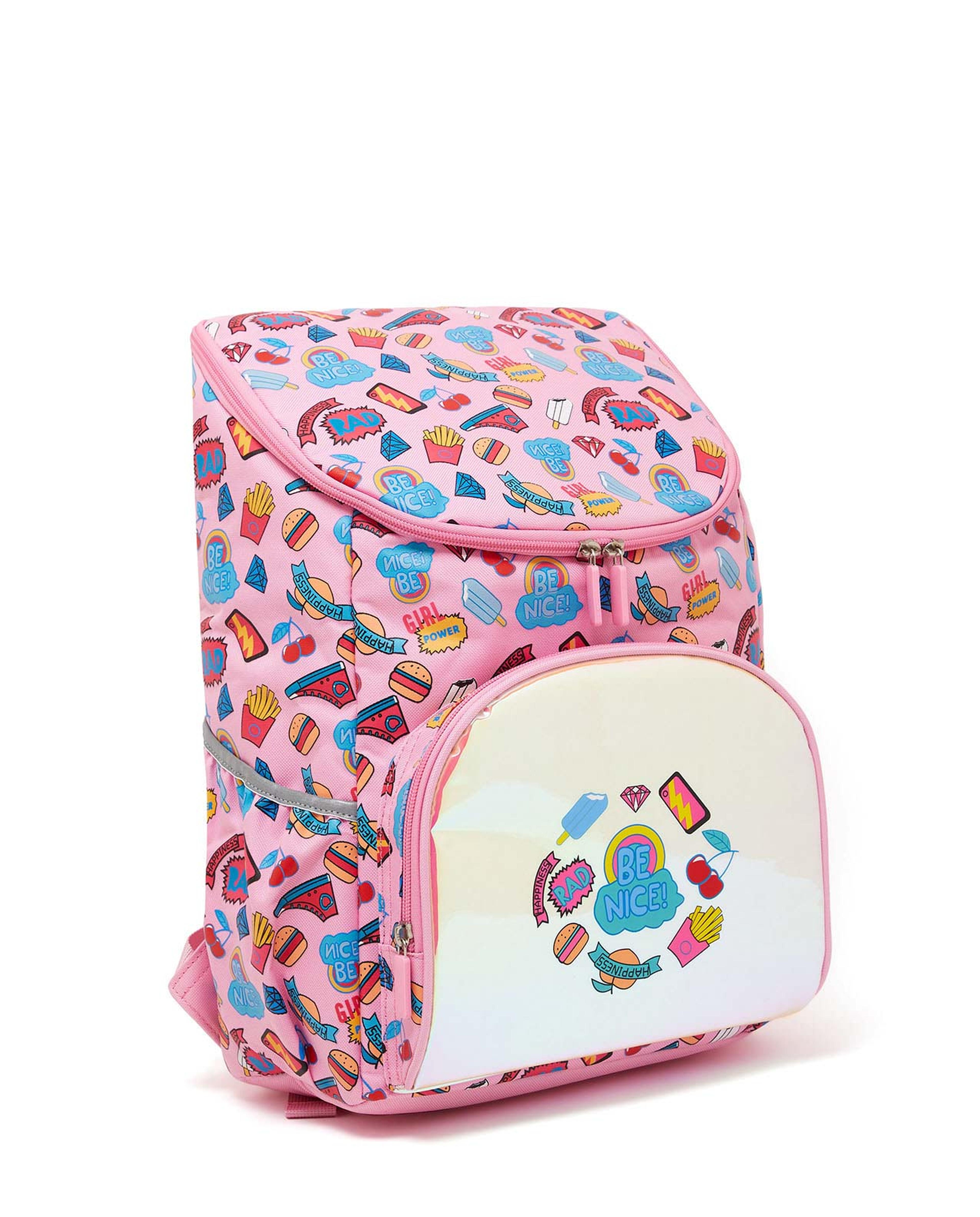 Printed Backpack