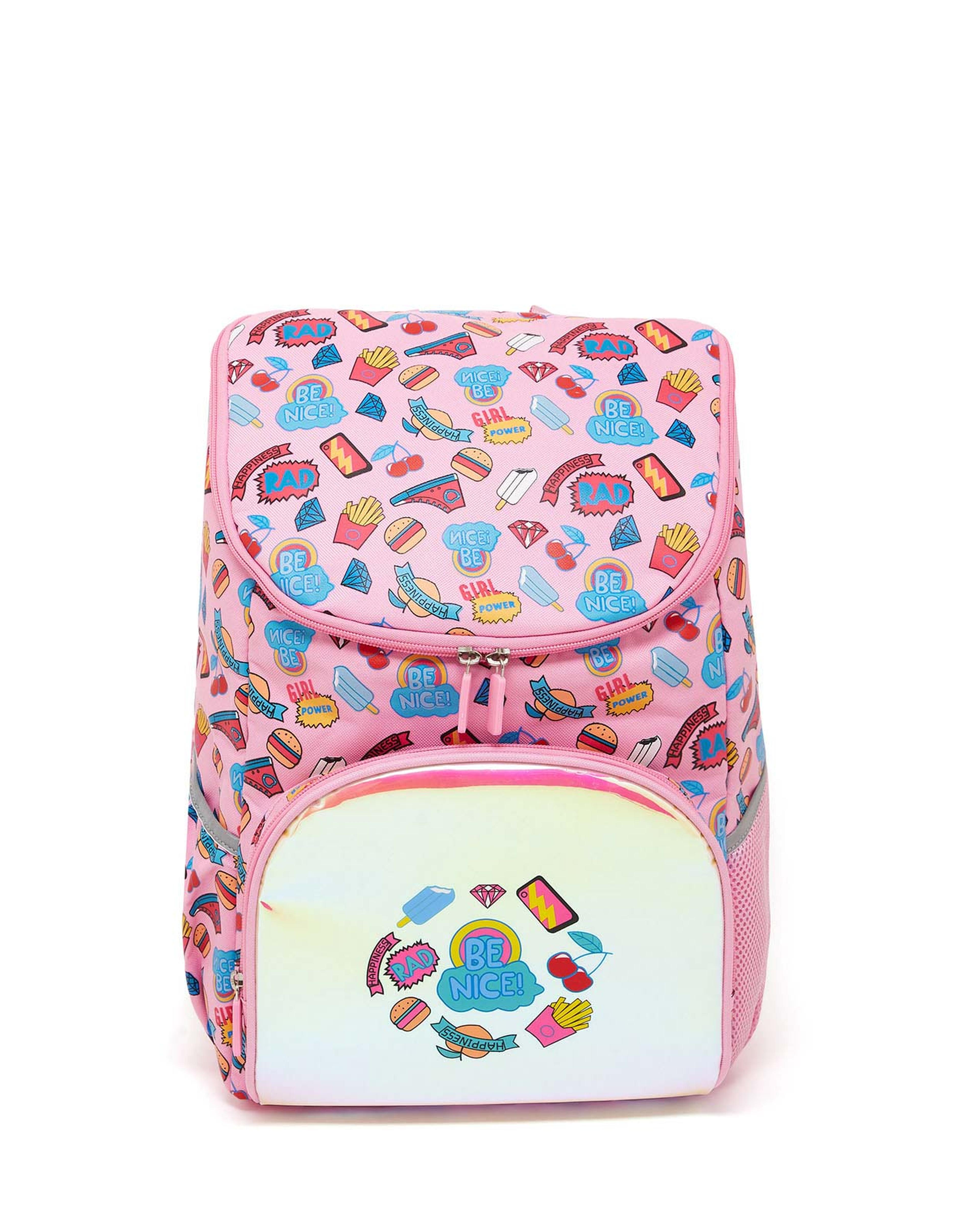 Printed Backpack