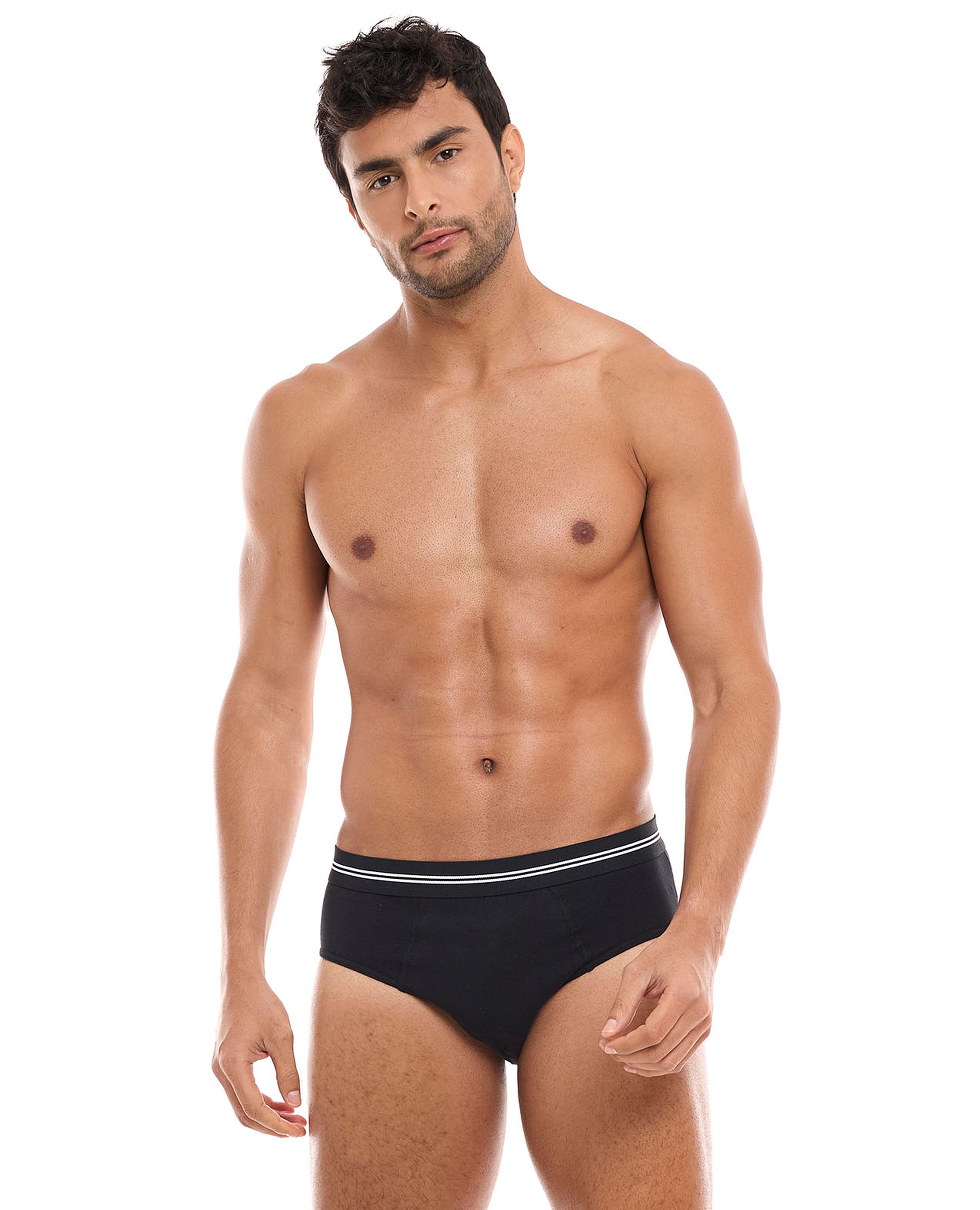 3 Pack Solid Briefs