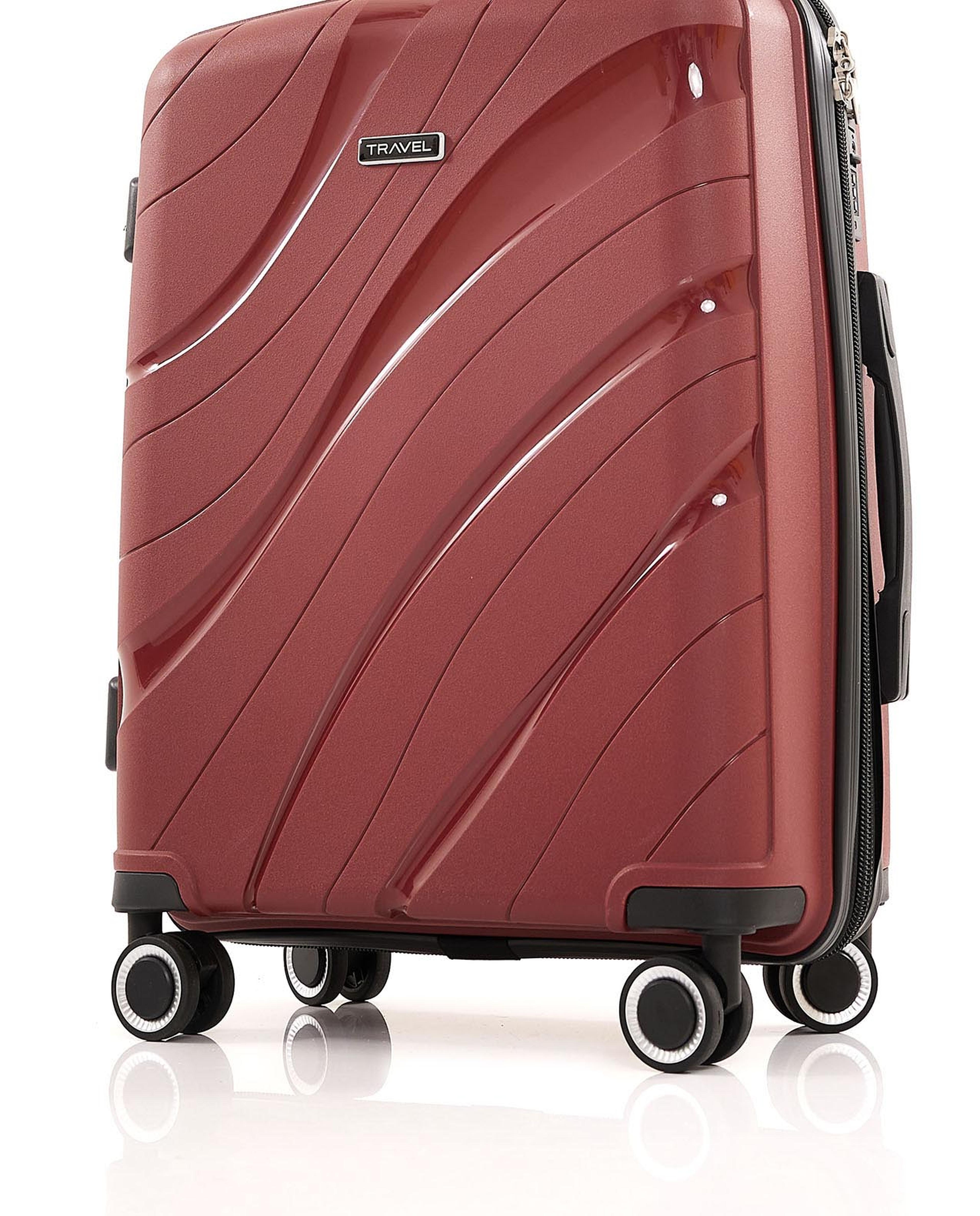 Textured Hard-Shell Trolley