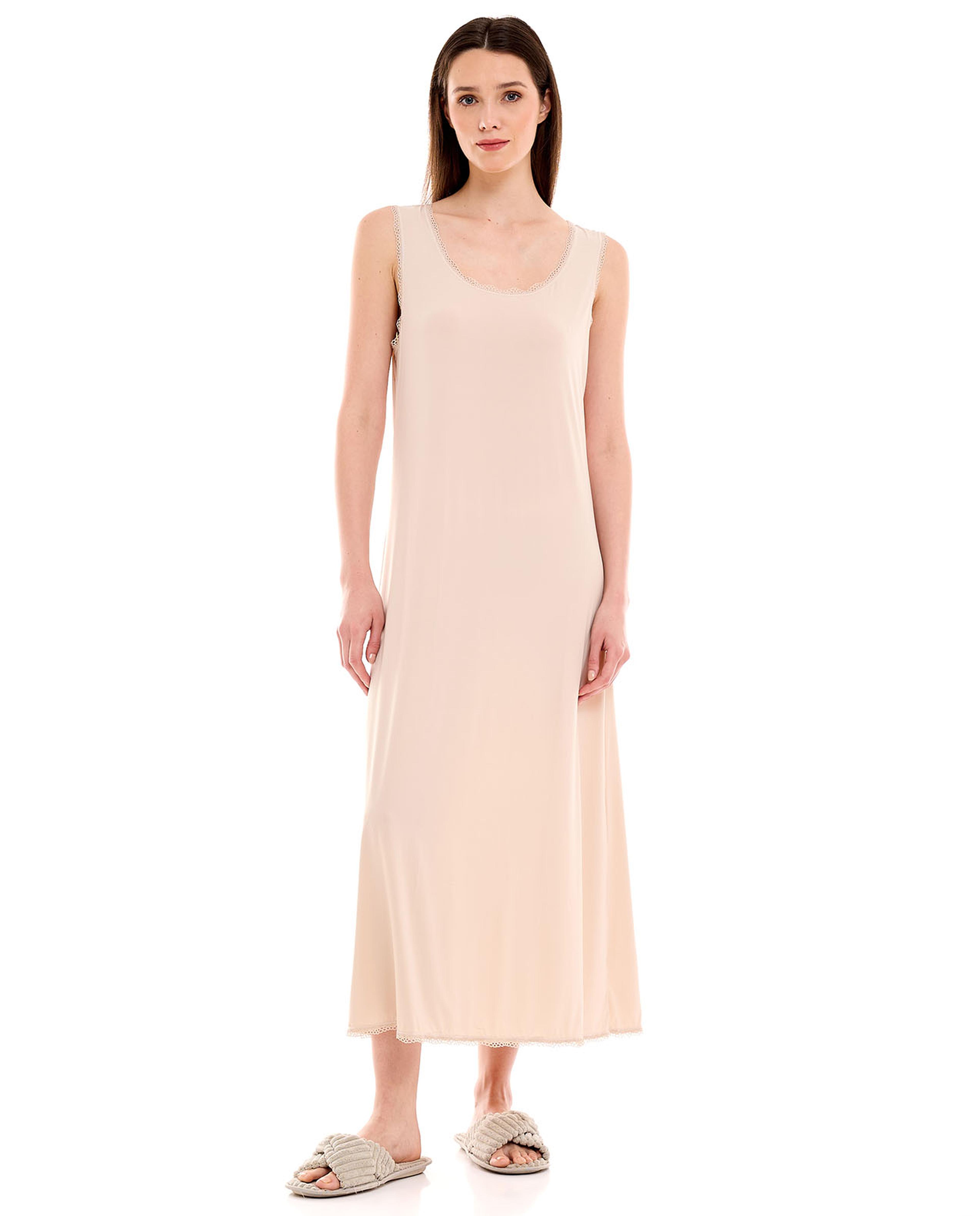 Solid Night Slip Dress