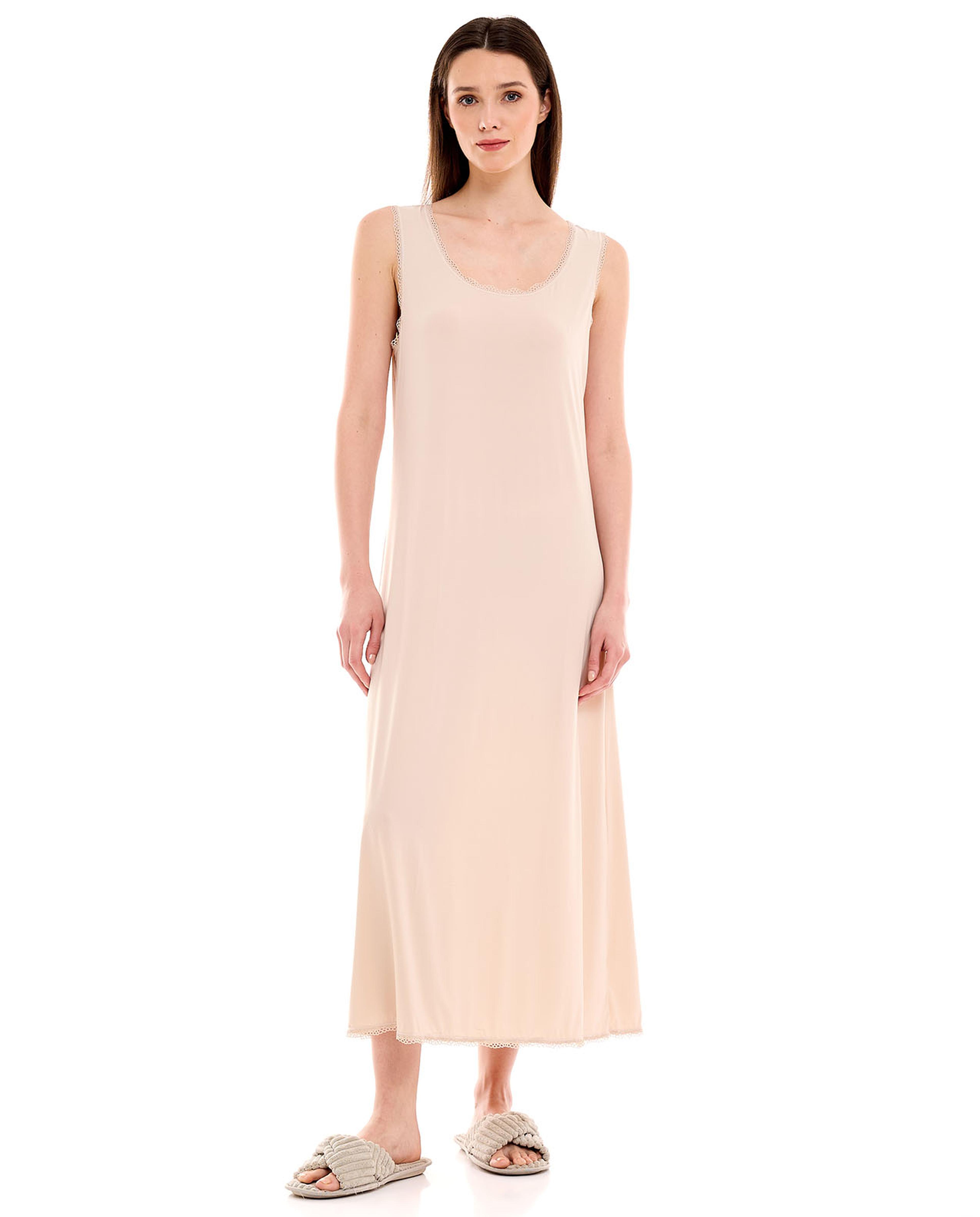Solid Night Slip Dress