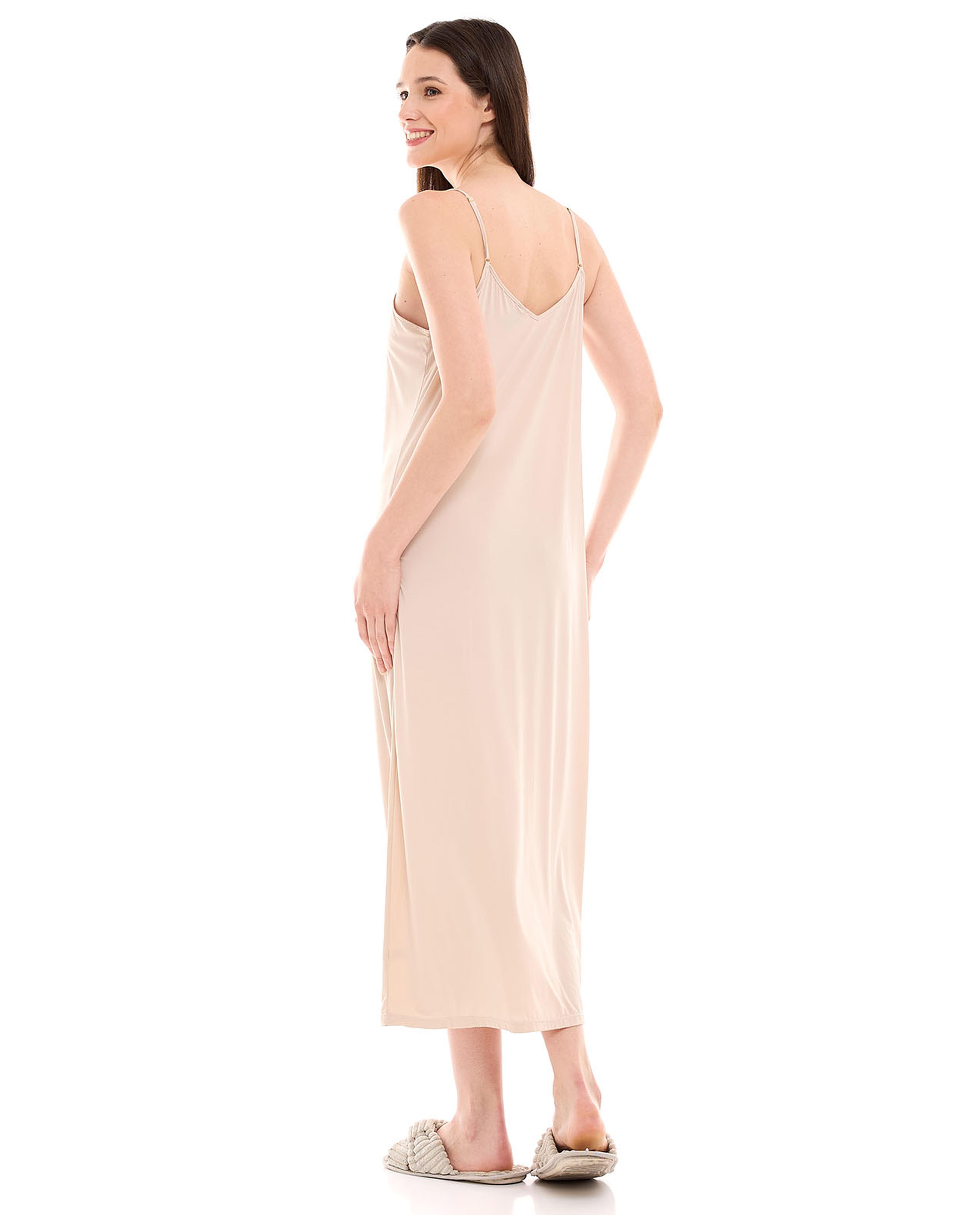 فستان نوم سادة