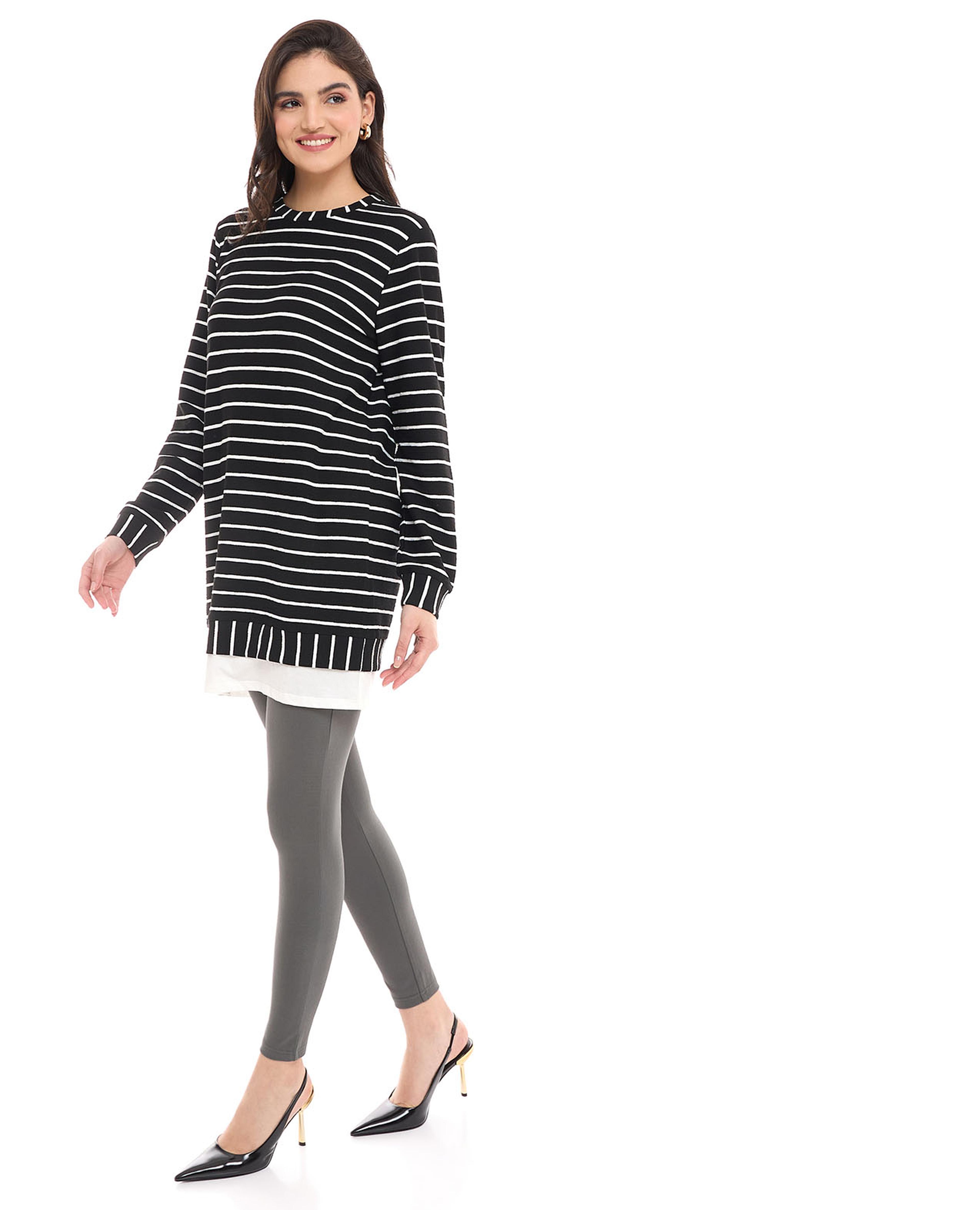 جيغينز بخصر مطاطي