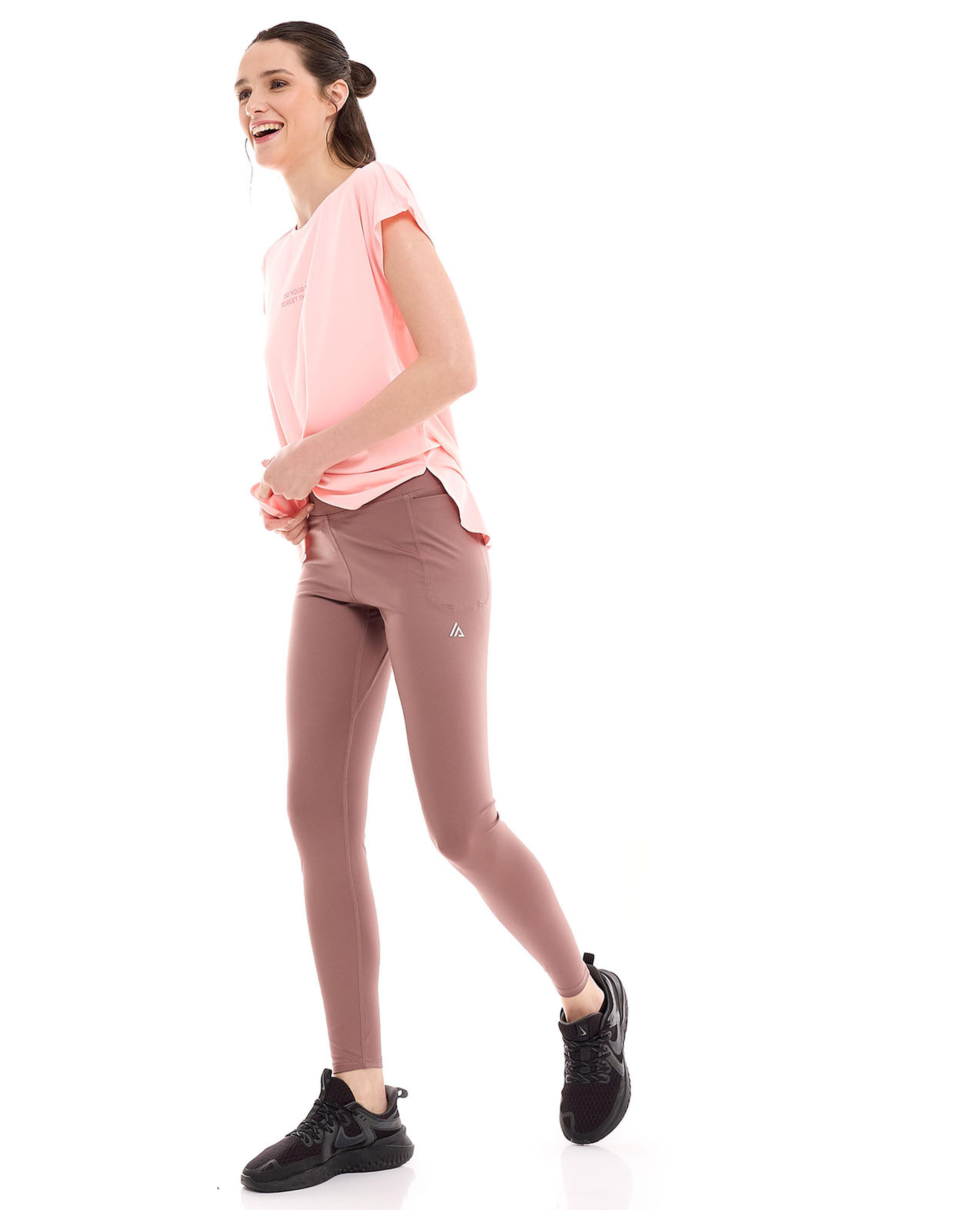 ليقنز رياضي سادة بخصر مطاطي