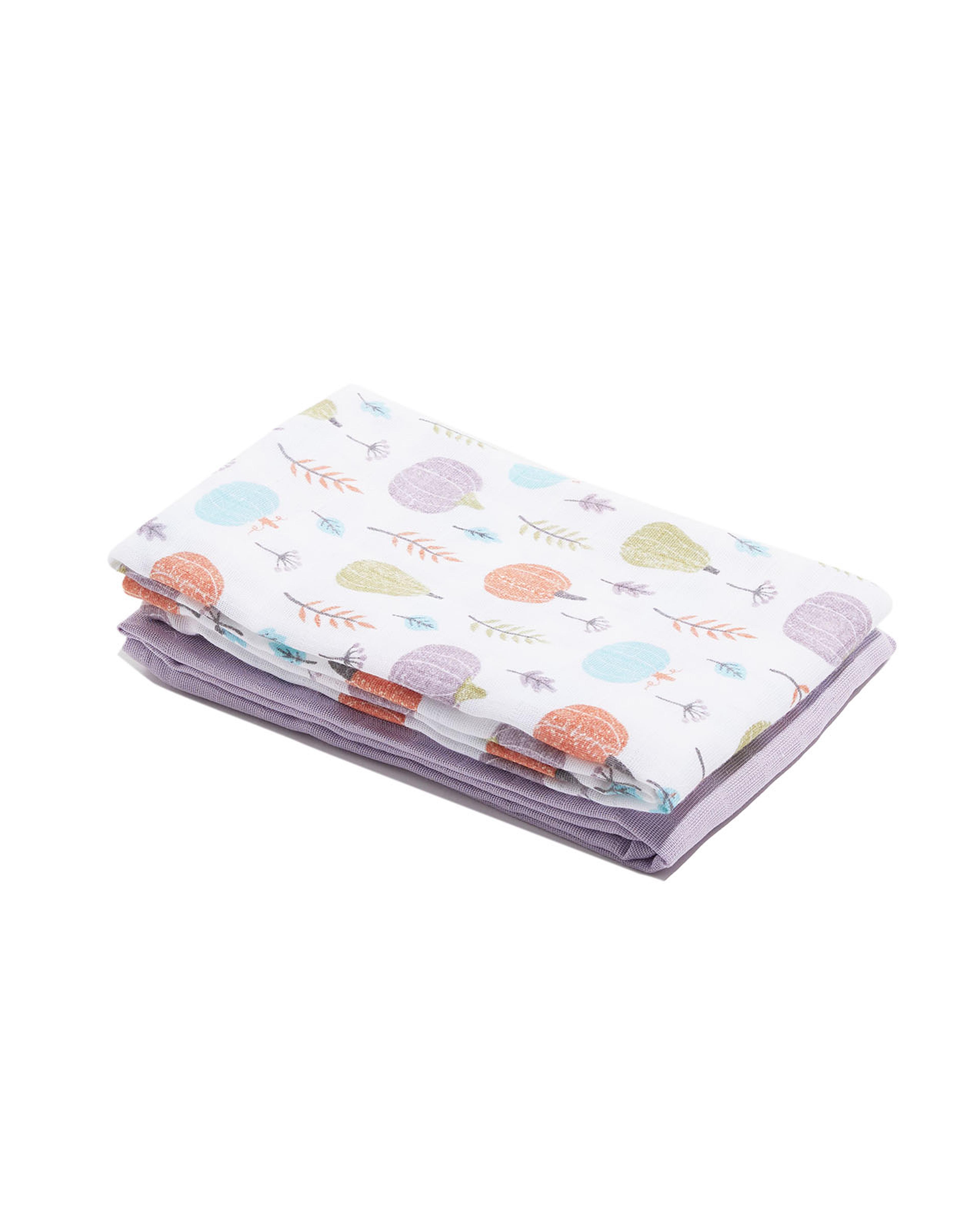 2 Pack Newborn Printed Towels