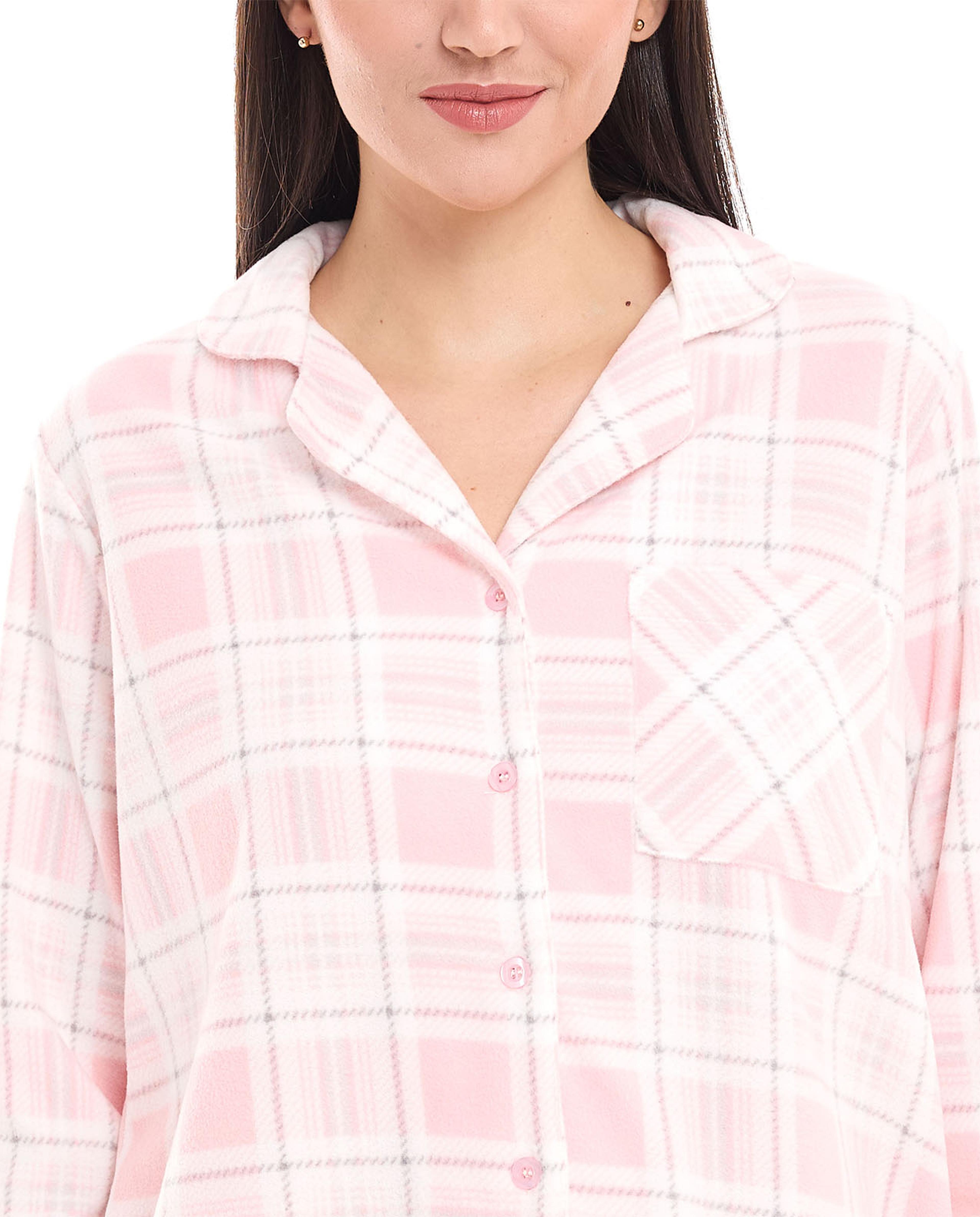 طقم بيجاما كاروهات