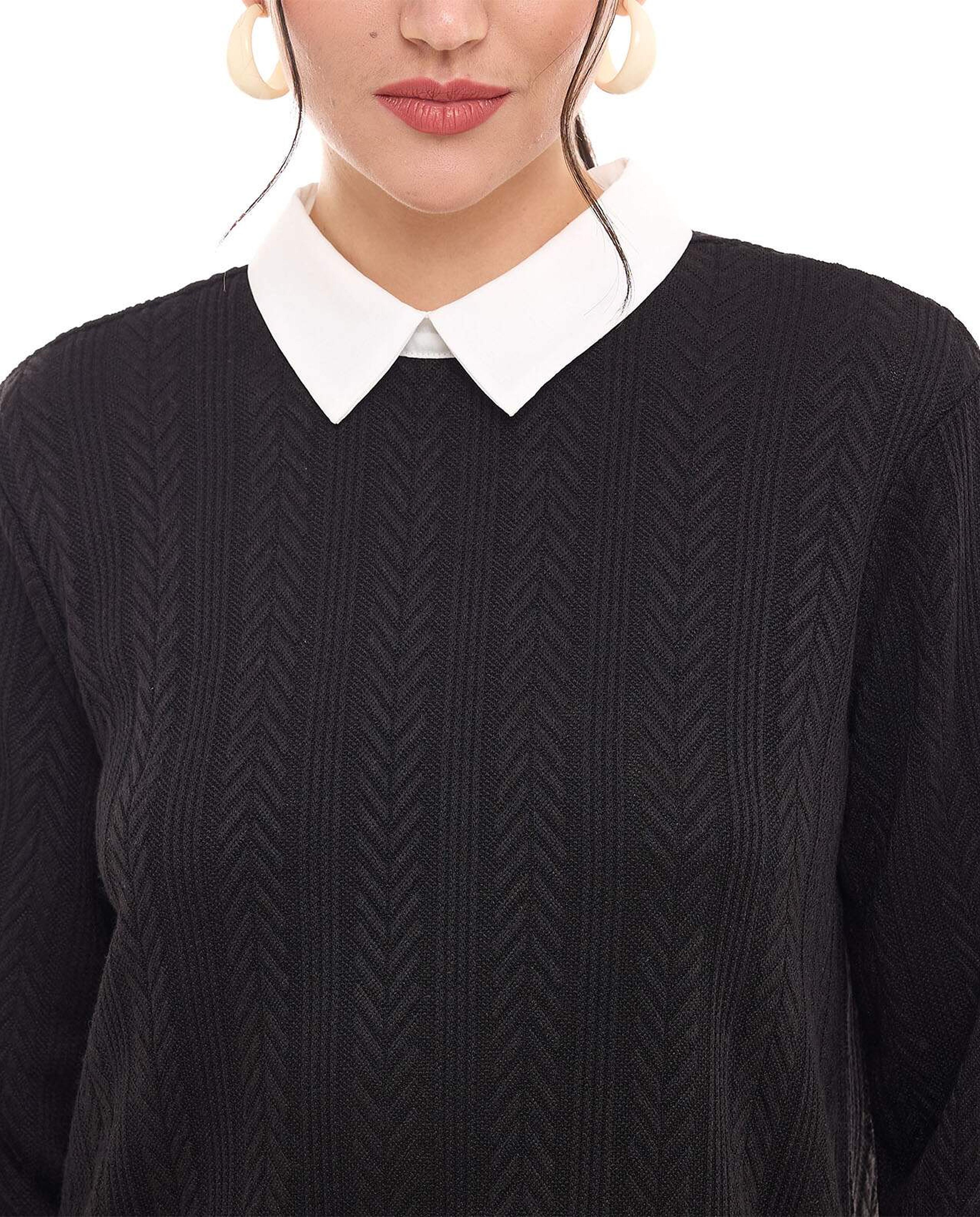 توب بأكمام طويلة