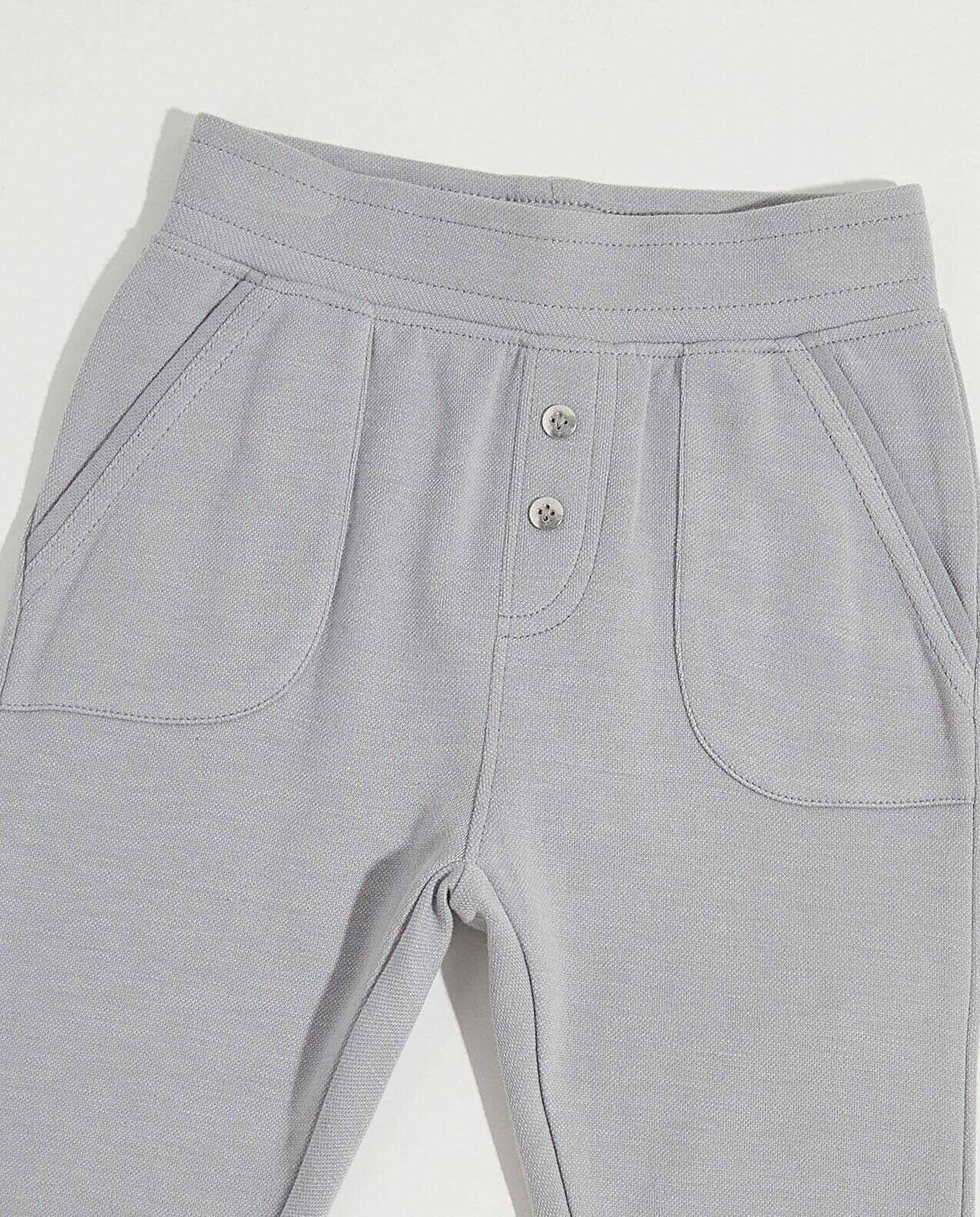 بنطال بخصر مرن