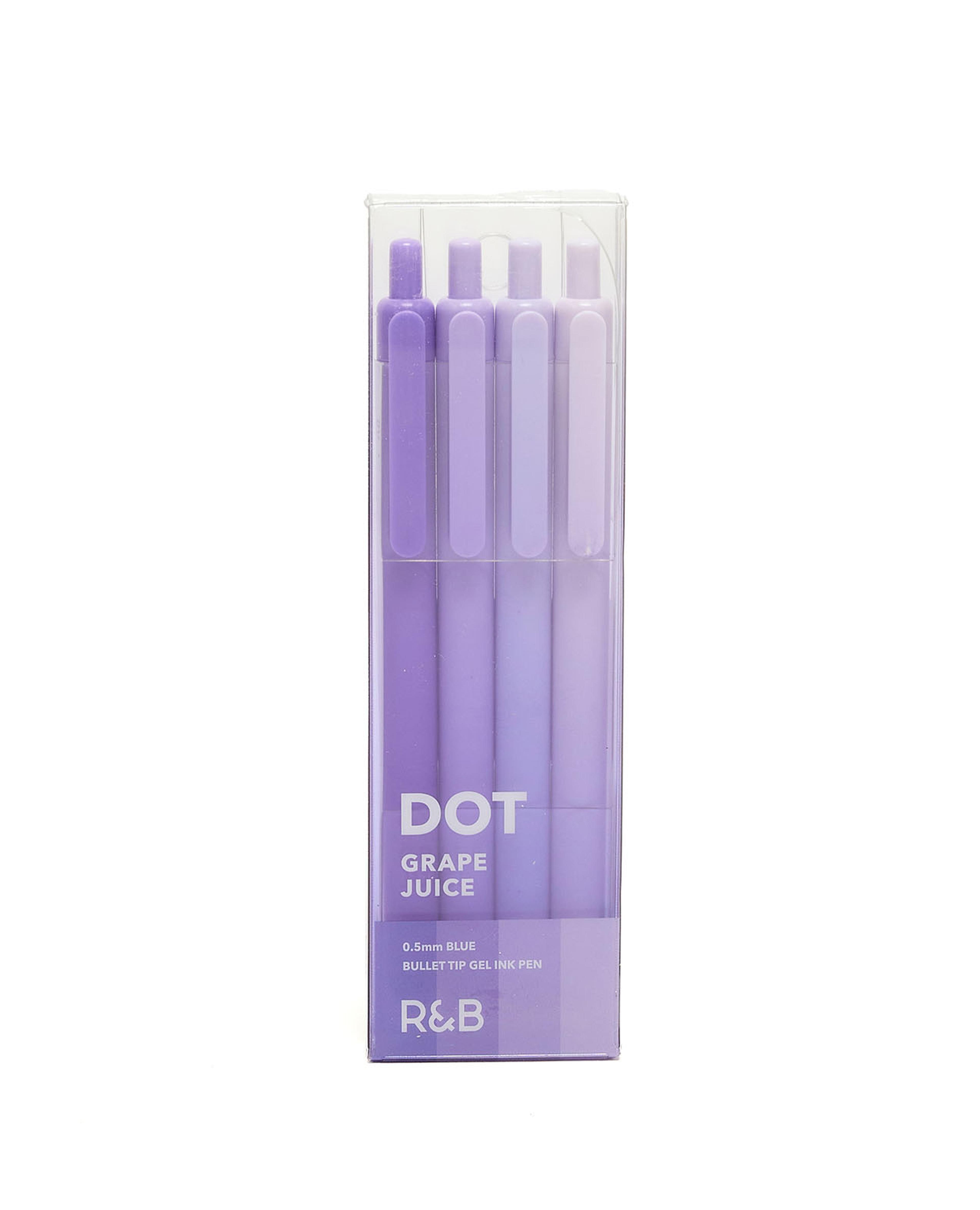 4 Pack Gel Pen Set