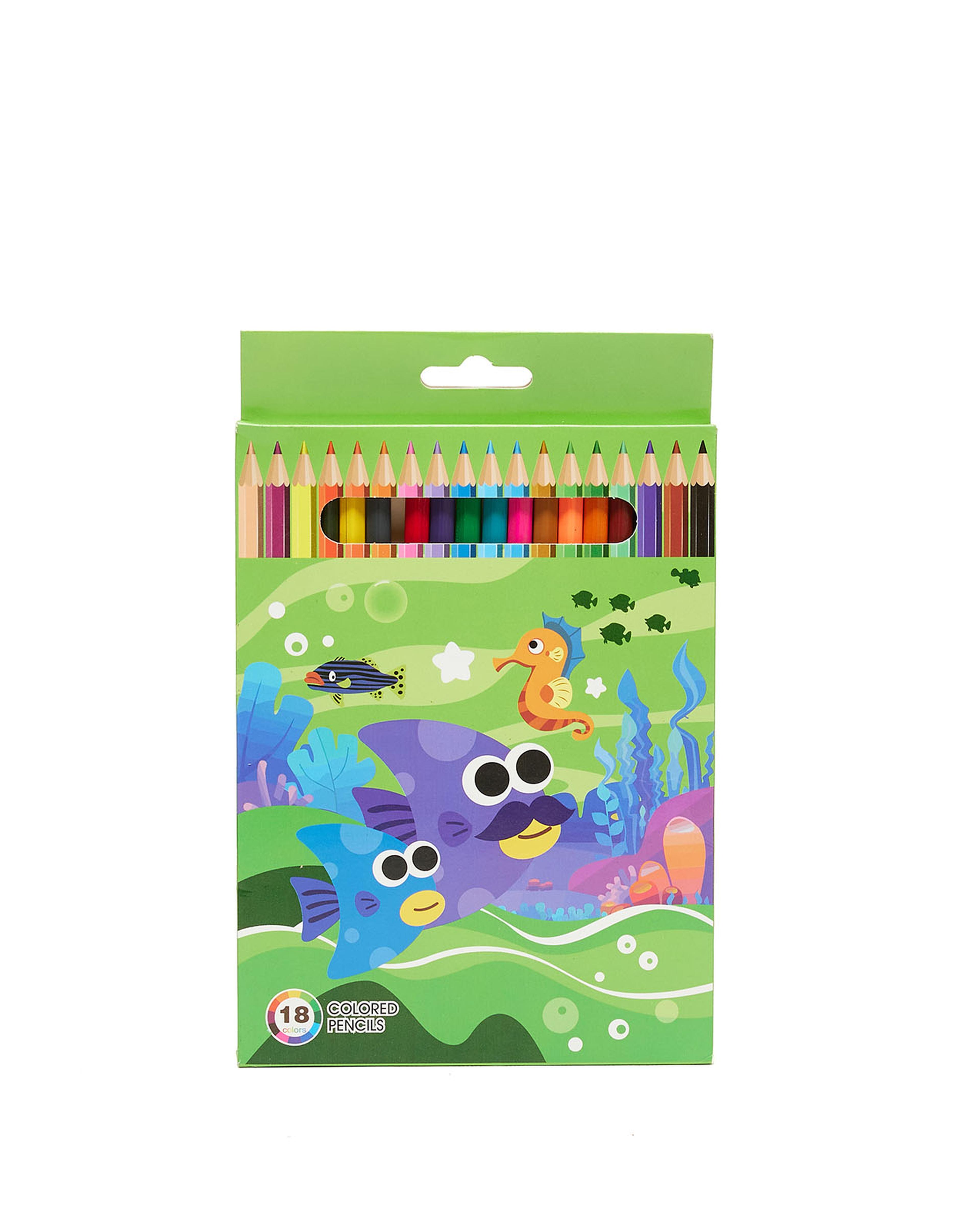 18 Pack Color Pencil Set