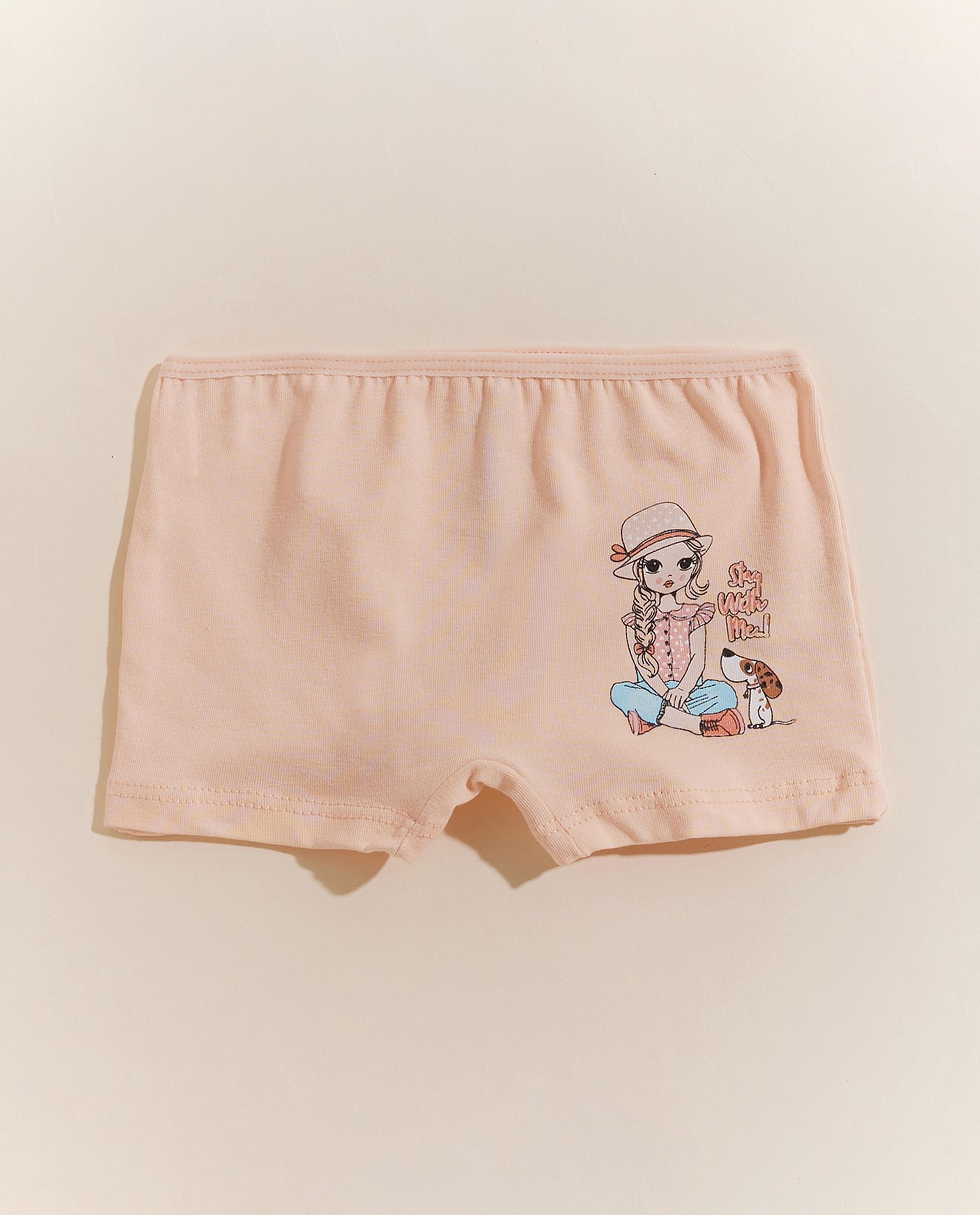 شورت بويليج بطبعة - 4 قطع