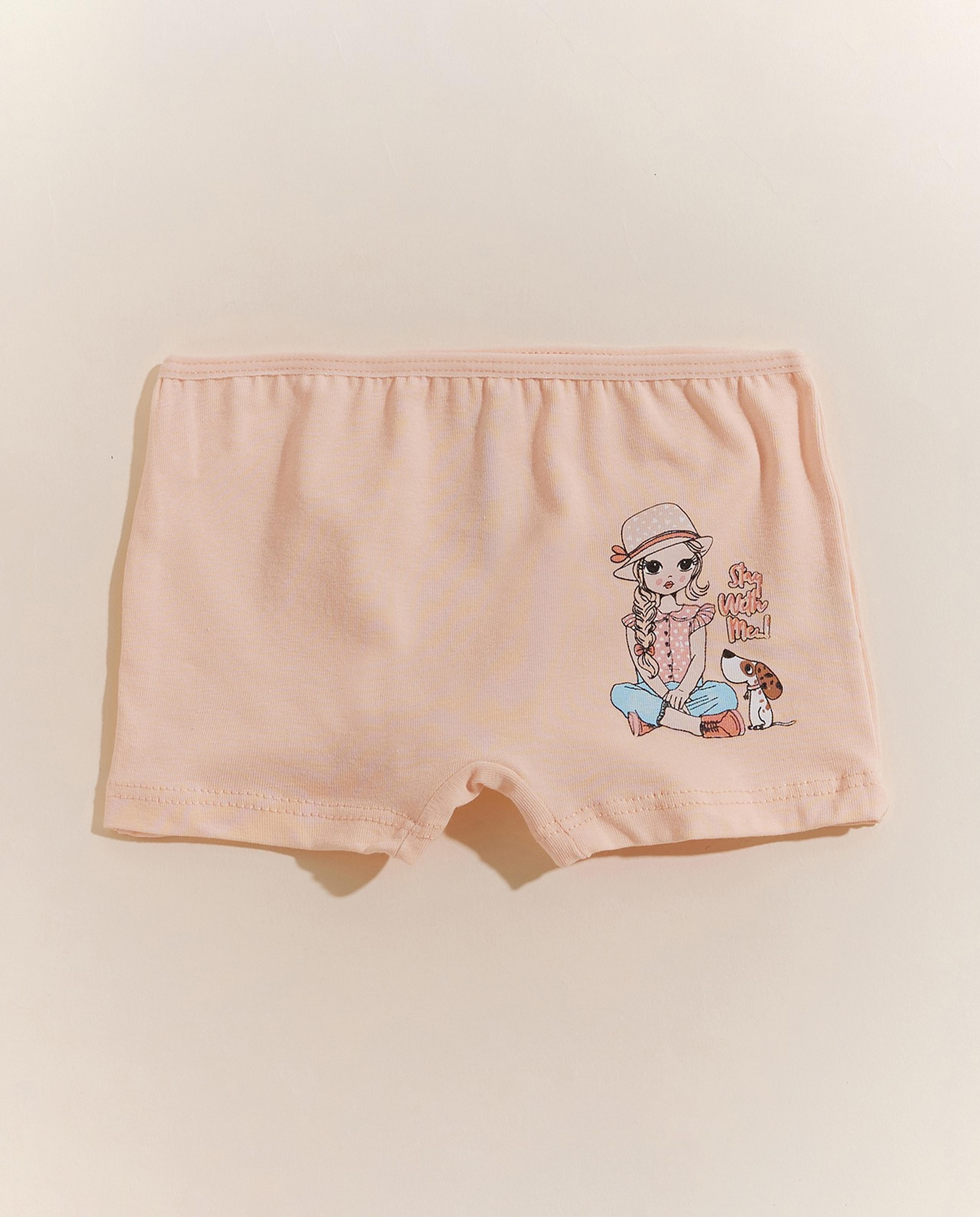 شورت بويليج بطبعة - 4 قطع