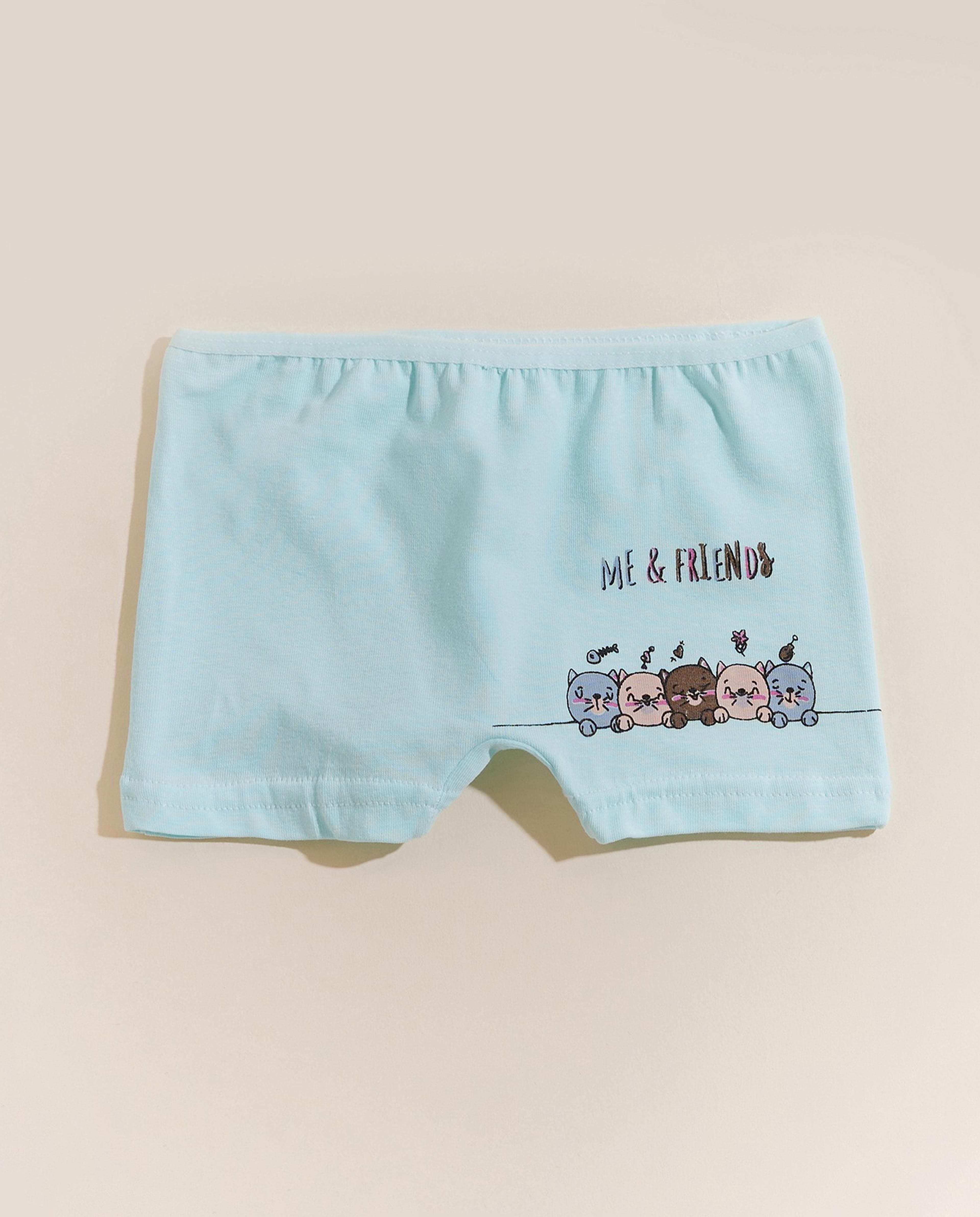 شورت بويليج بطبعة - 4 قطع