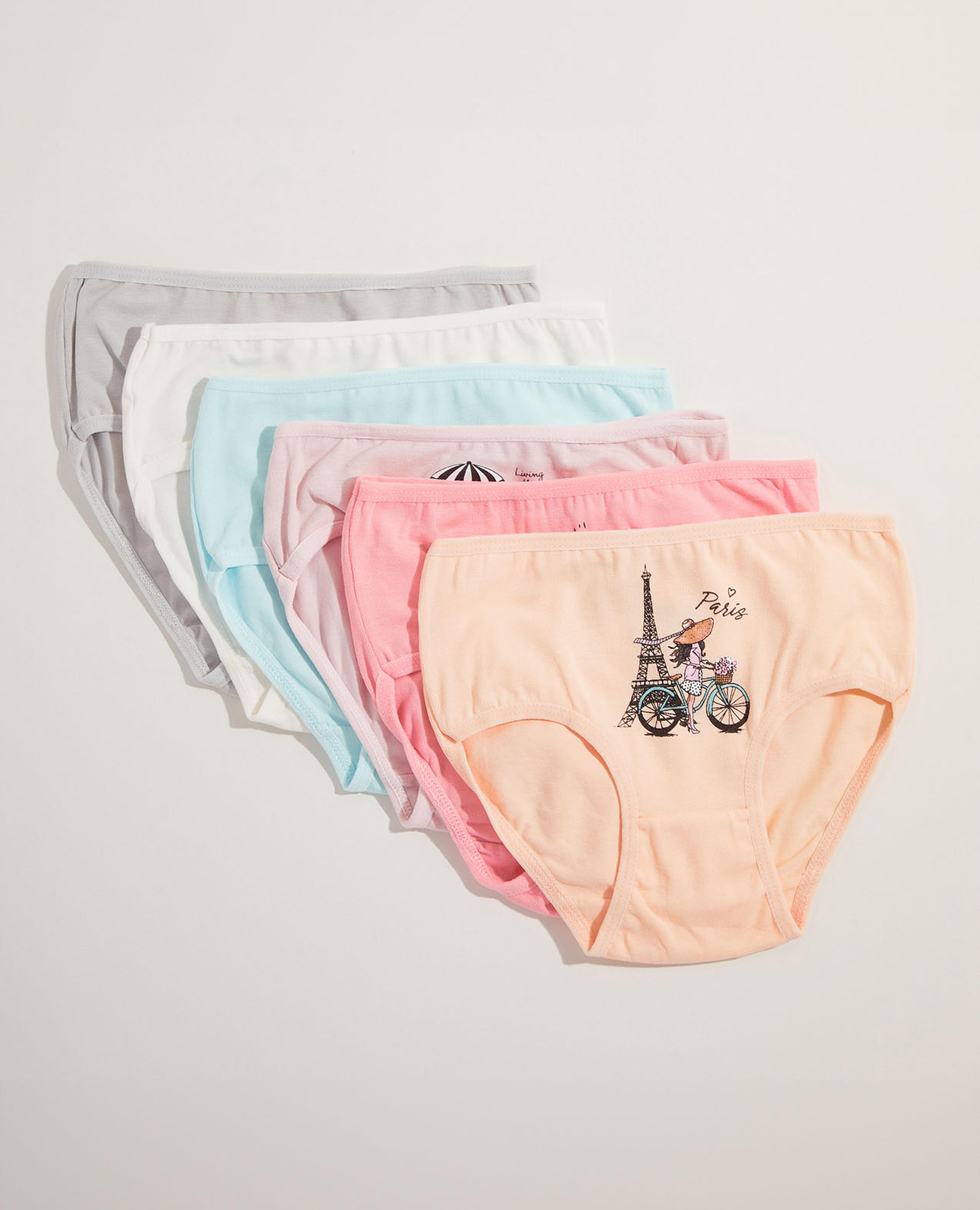 Pack of 6 Printed Briefs