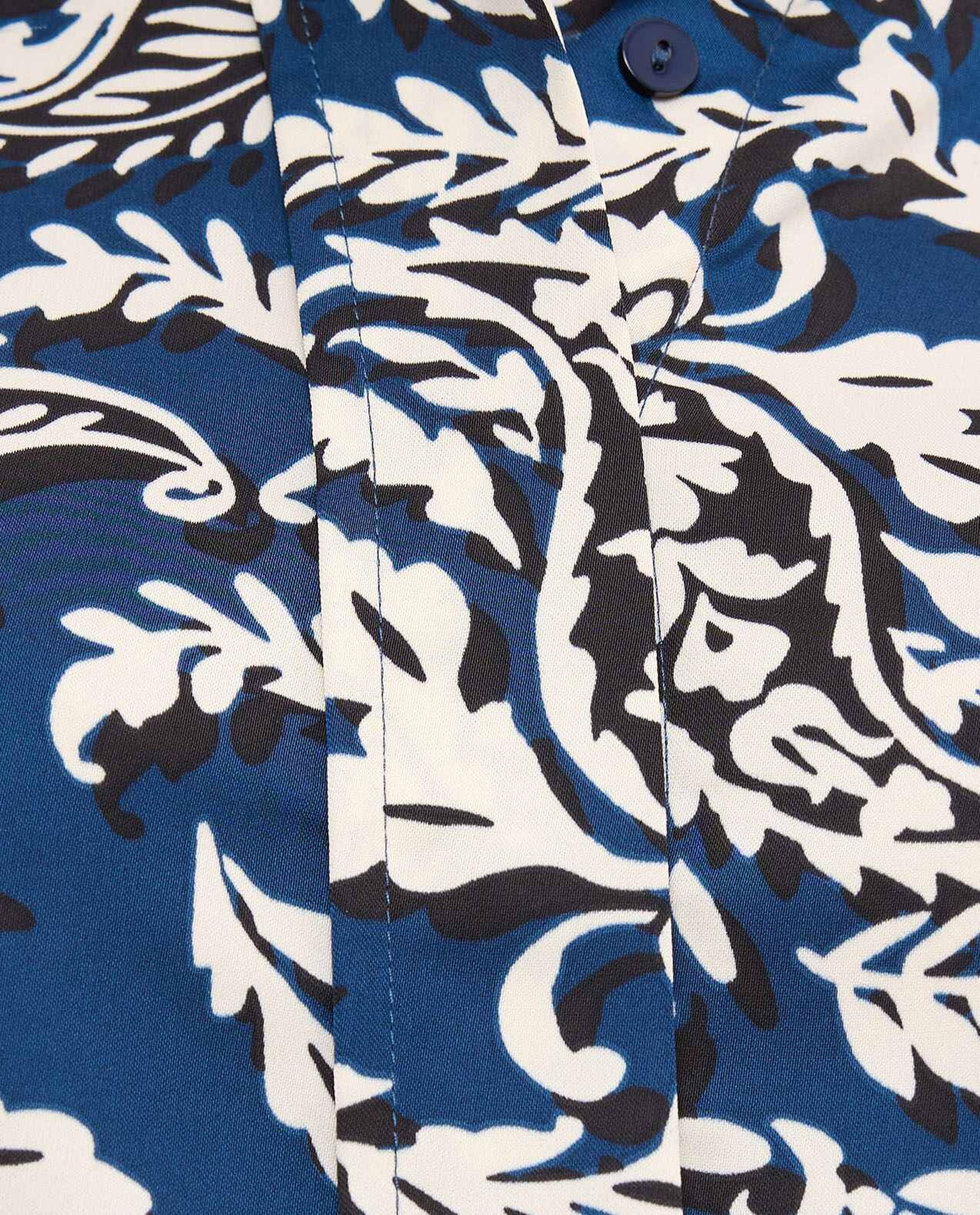 قميص بياقة كلاسيكية وأكمام 3/4