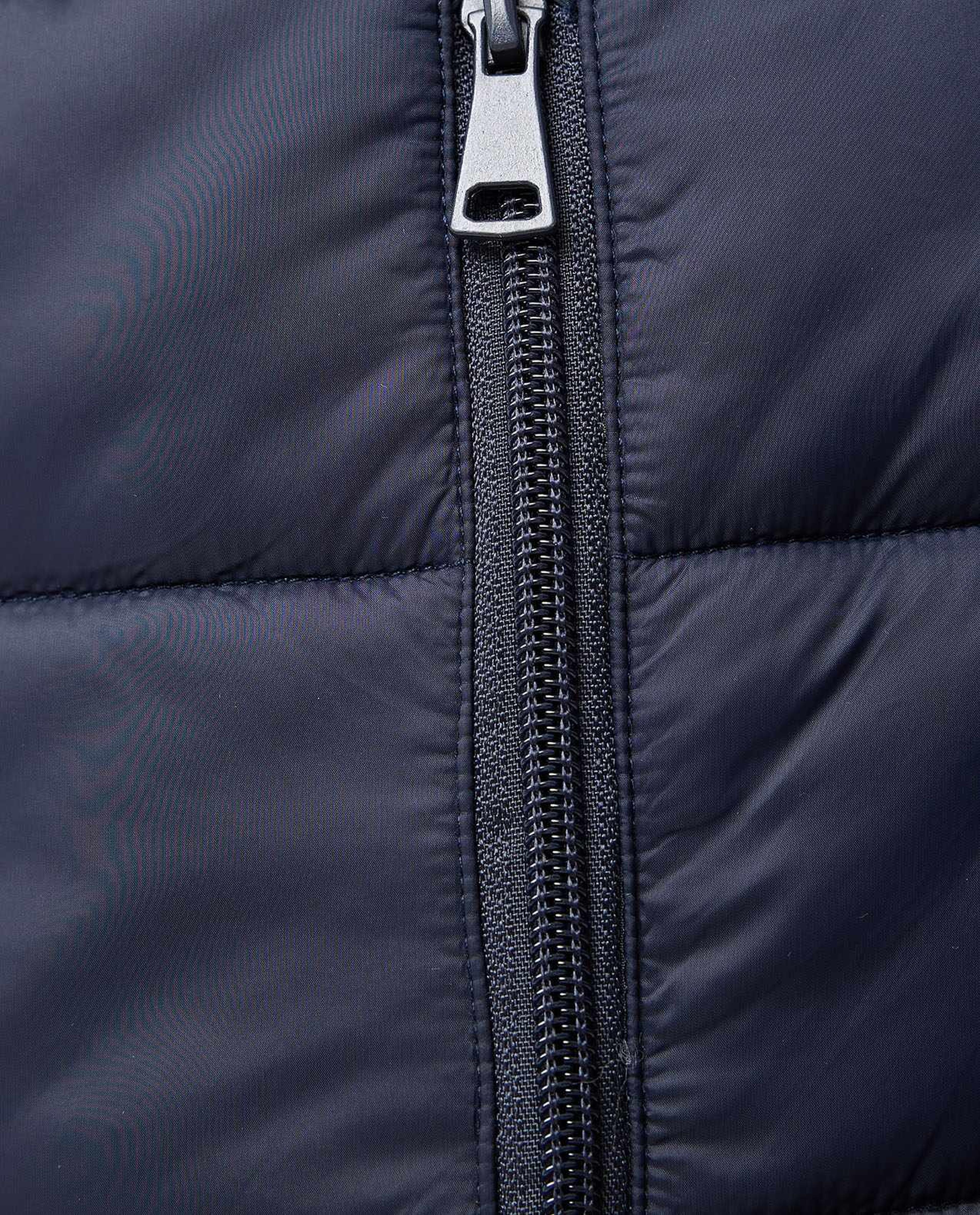 جاكيت نفخ مبطن مع سحاب