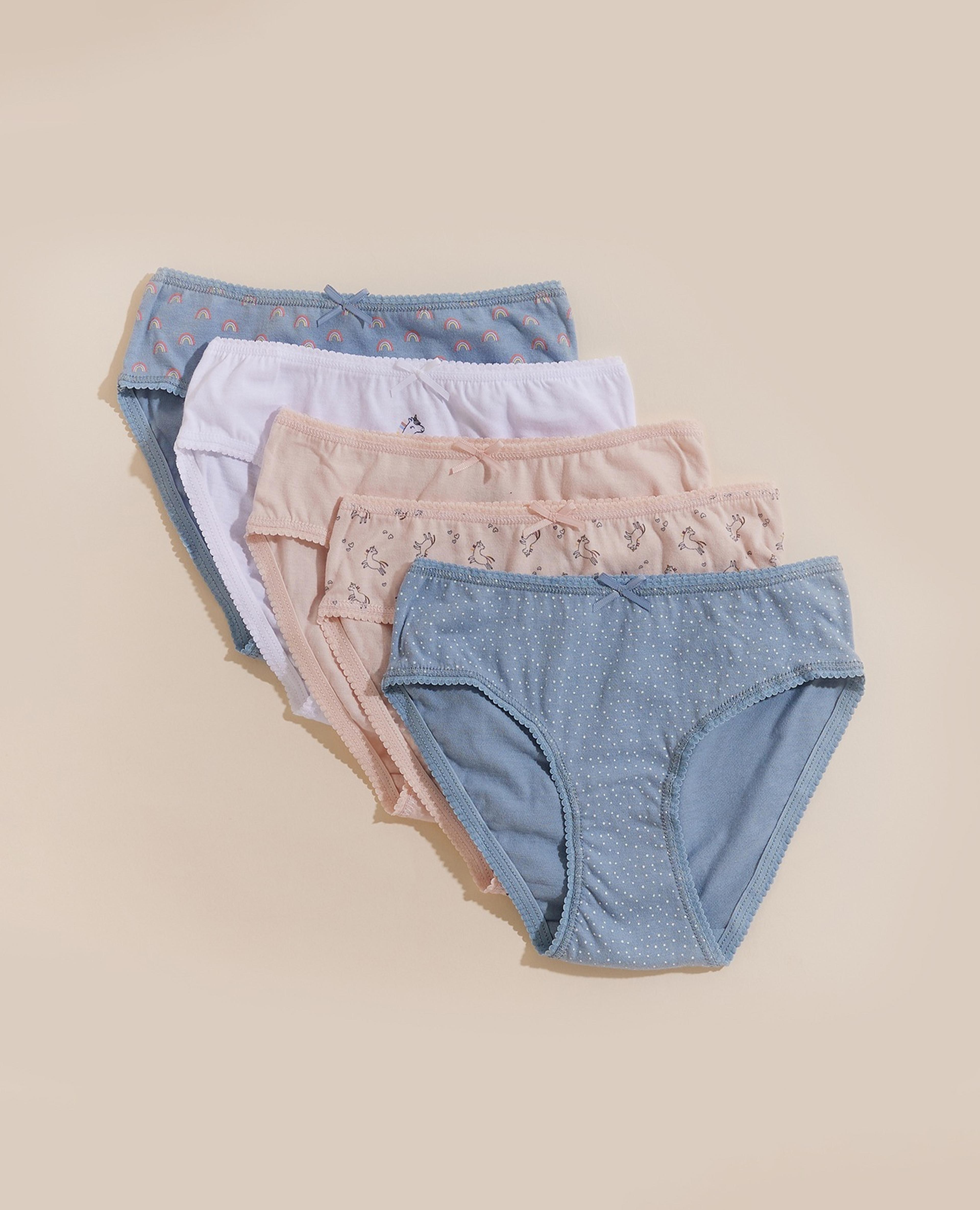 Pack of 5 Printed Briefs