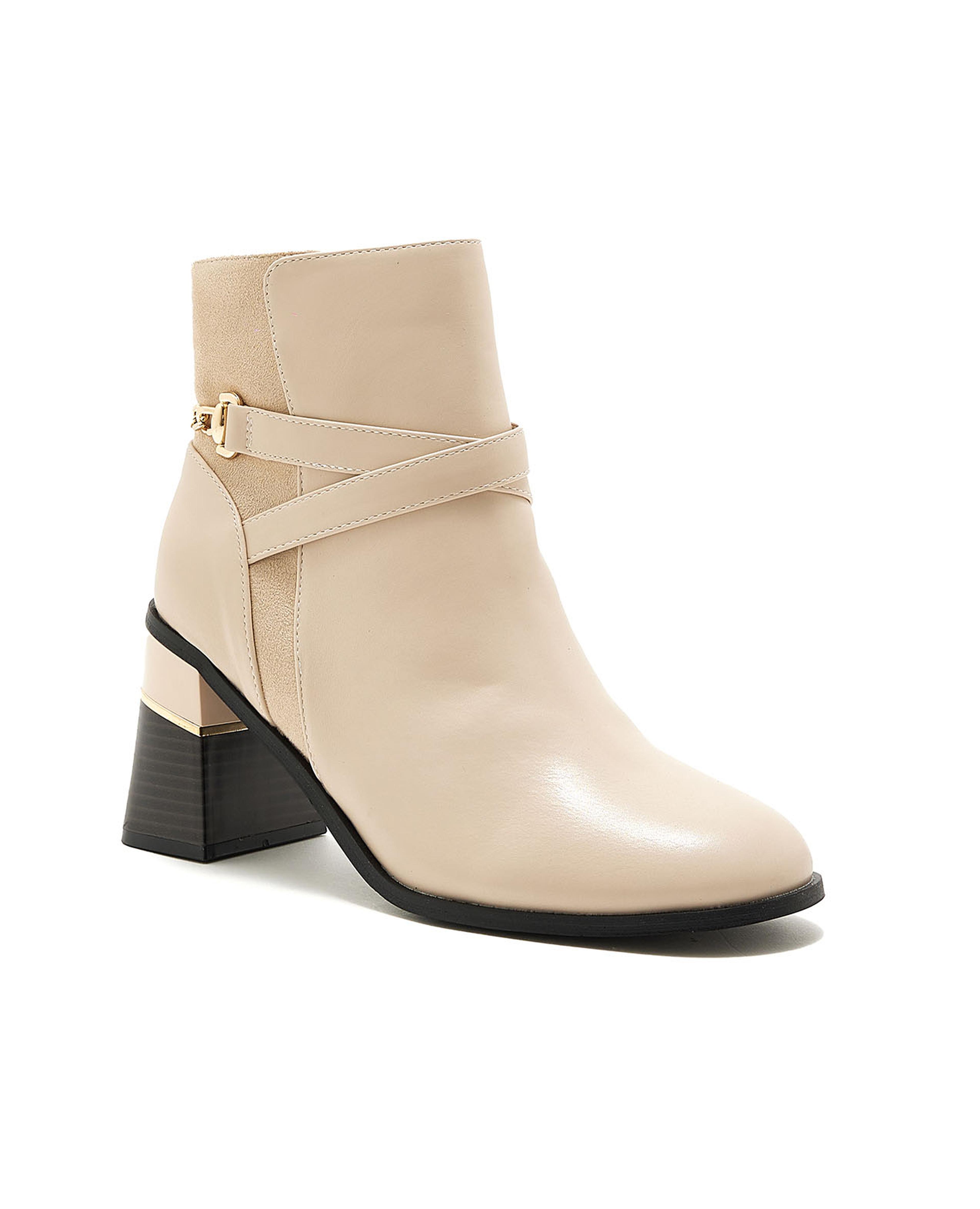 Almond Toe Heel Boots