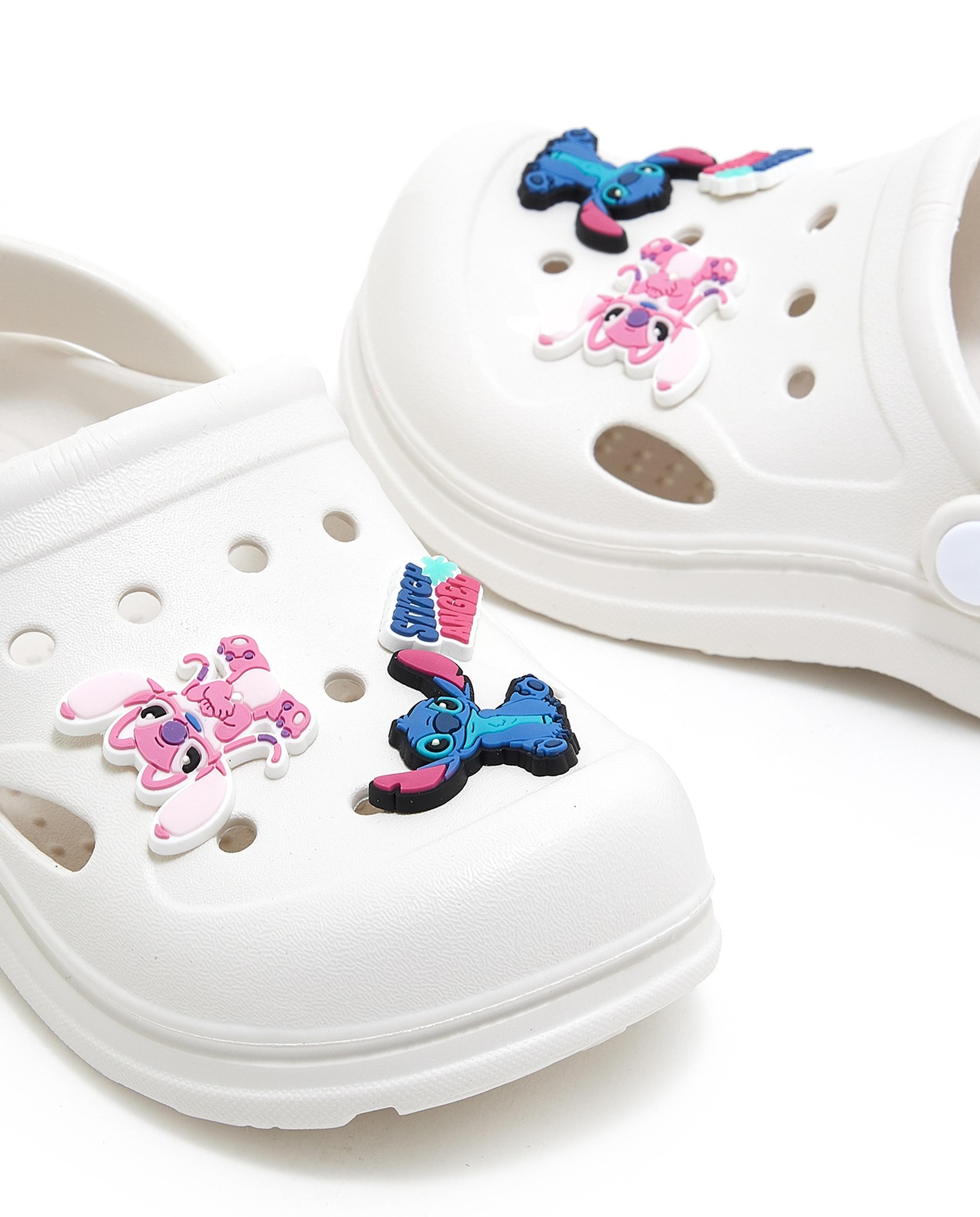 Jibbitz Detail Slingback Clogs