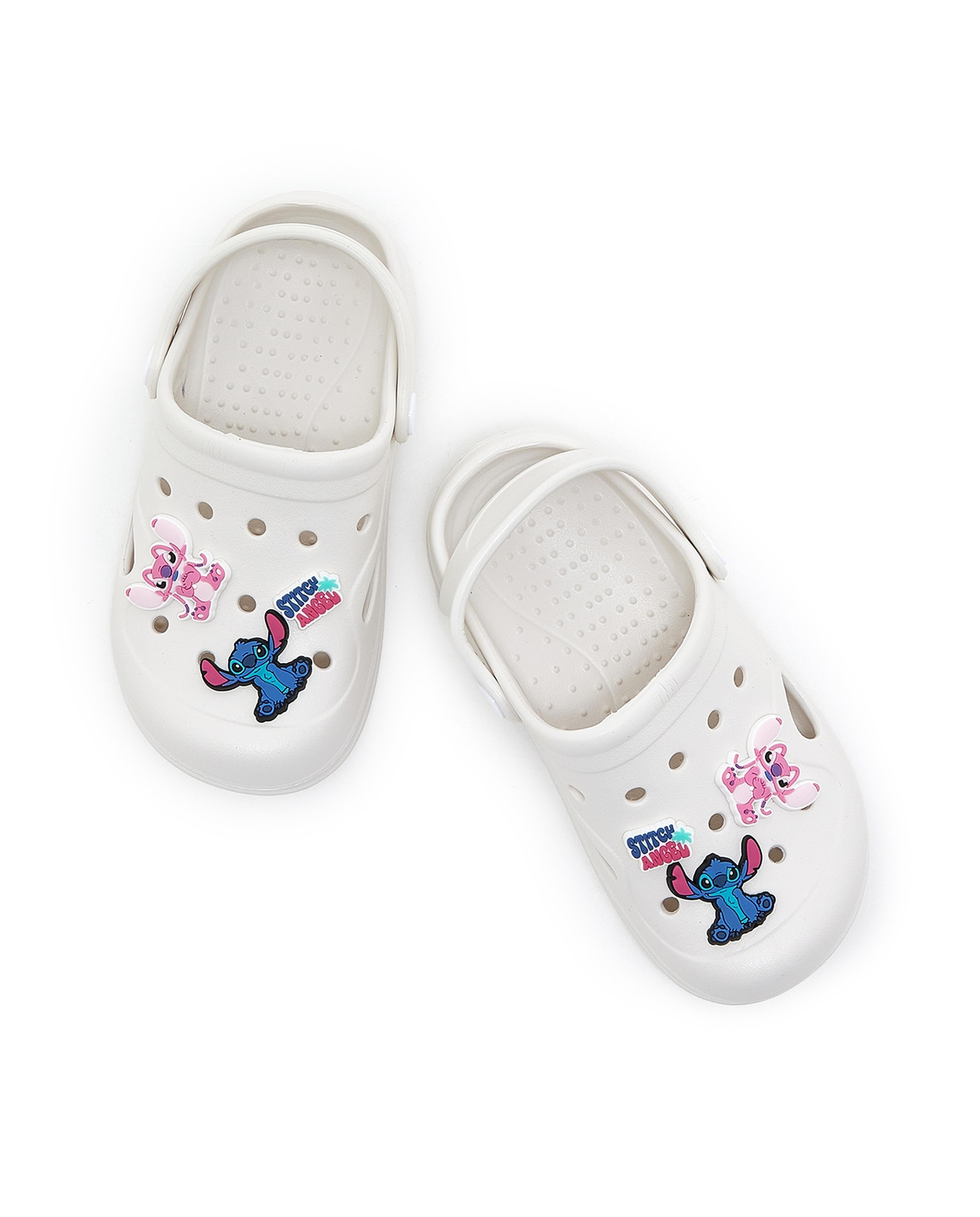 Jibbitz Detail Slingback Clogs