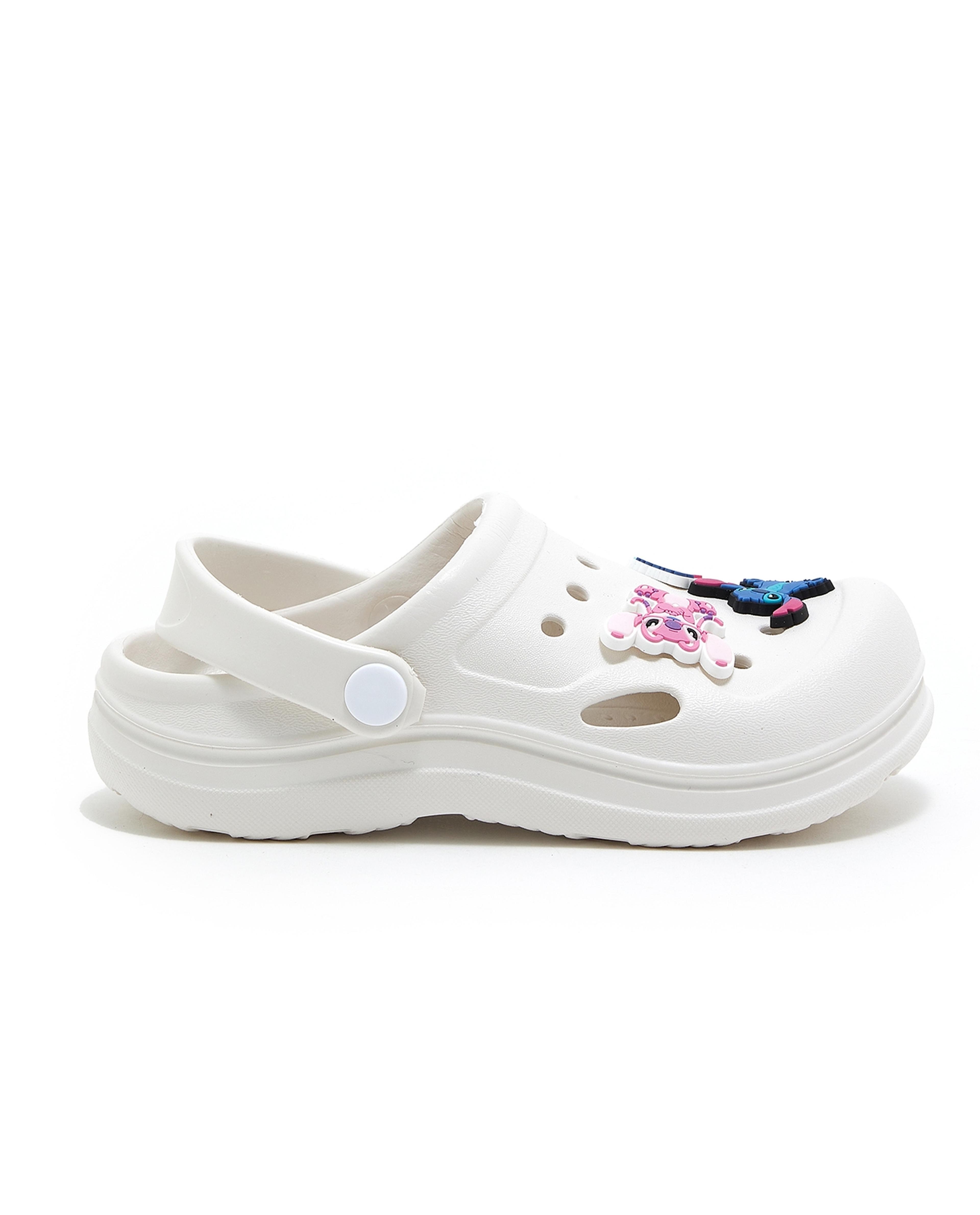 Jibbitz Detail Slingback Clogs